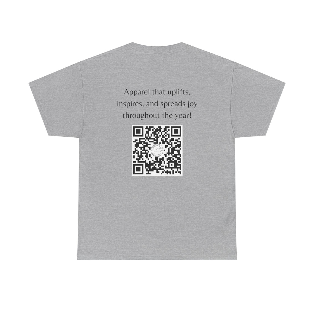 Bluegrass Spirit Logo Promo T-Shirt | Front Logo + QR Code Back (Light)