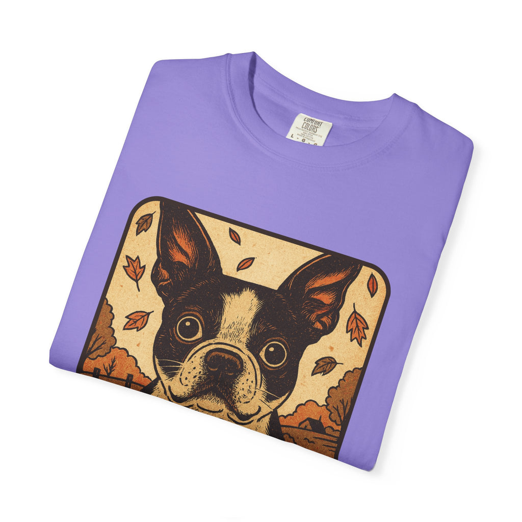 Boston Terrier Pumpkin Pals – Vintage Halloween Tee