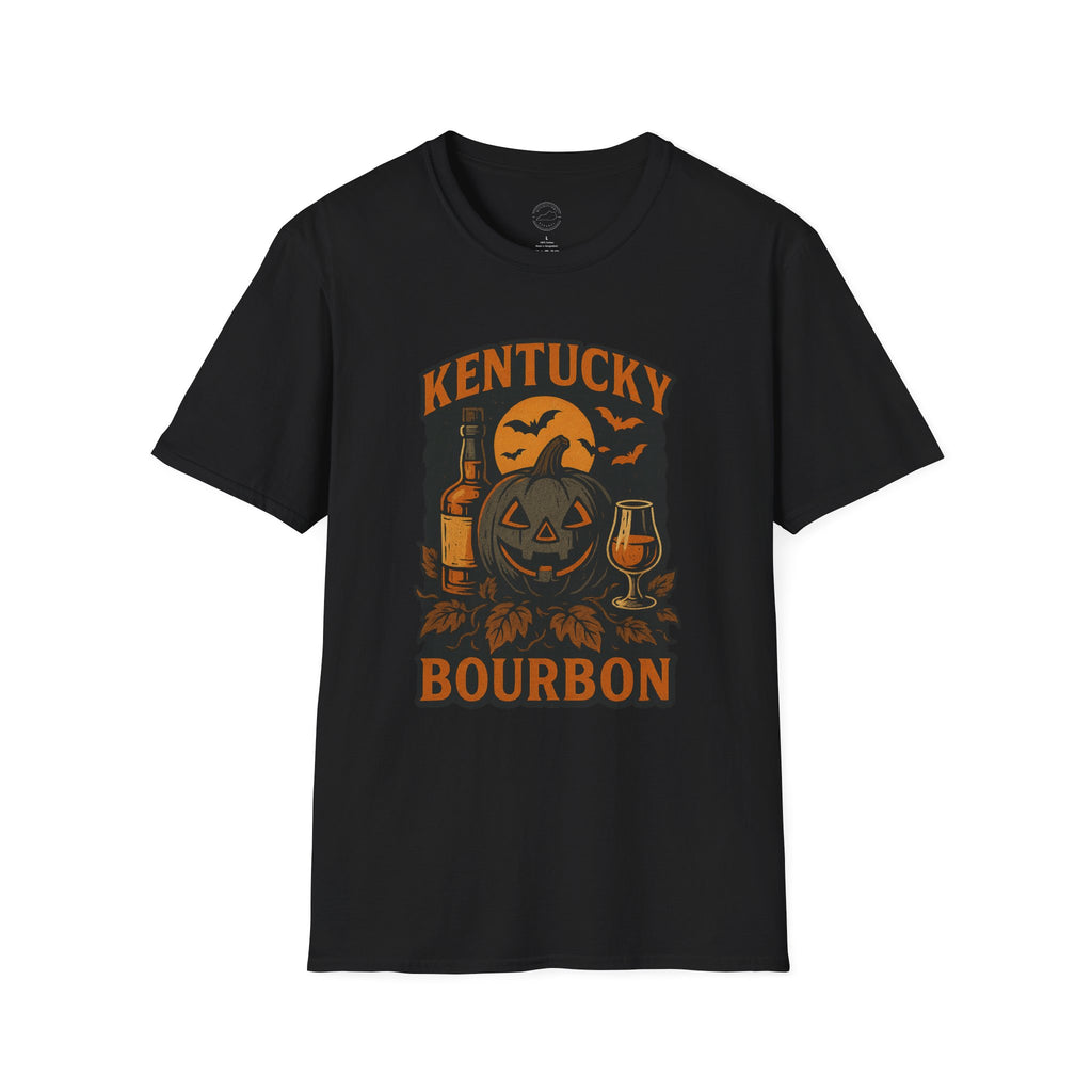 Kentucky Bourbon Halloween Jack-O’-Lantern T-Shirt