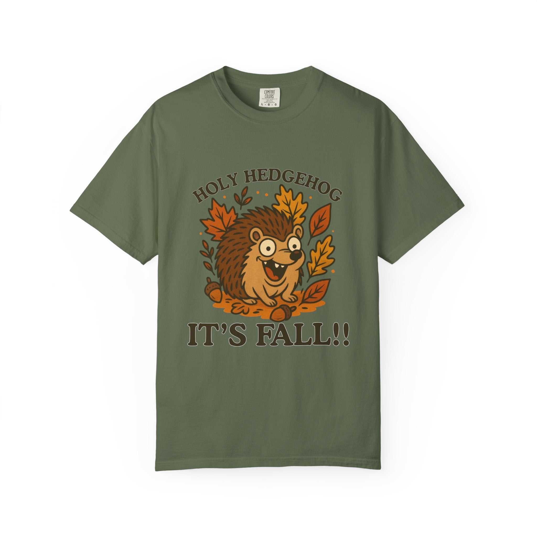 Holy Hedgehog It’s Fall – Funny Autumn Hedgehog Shirt