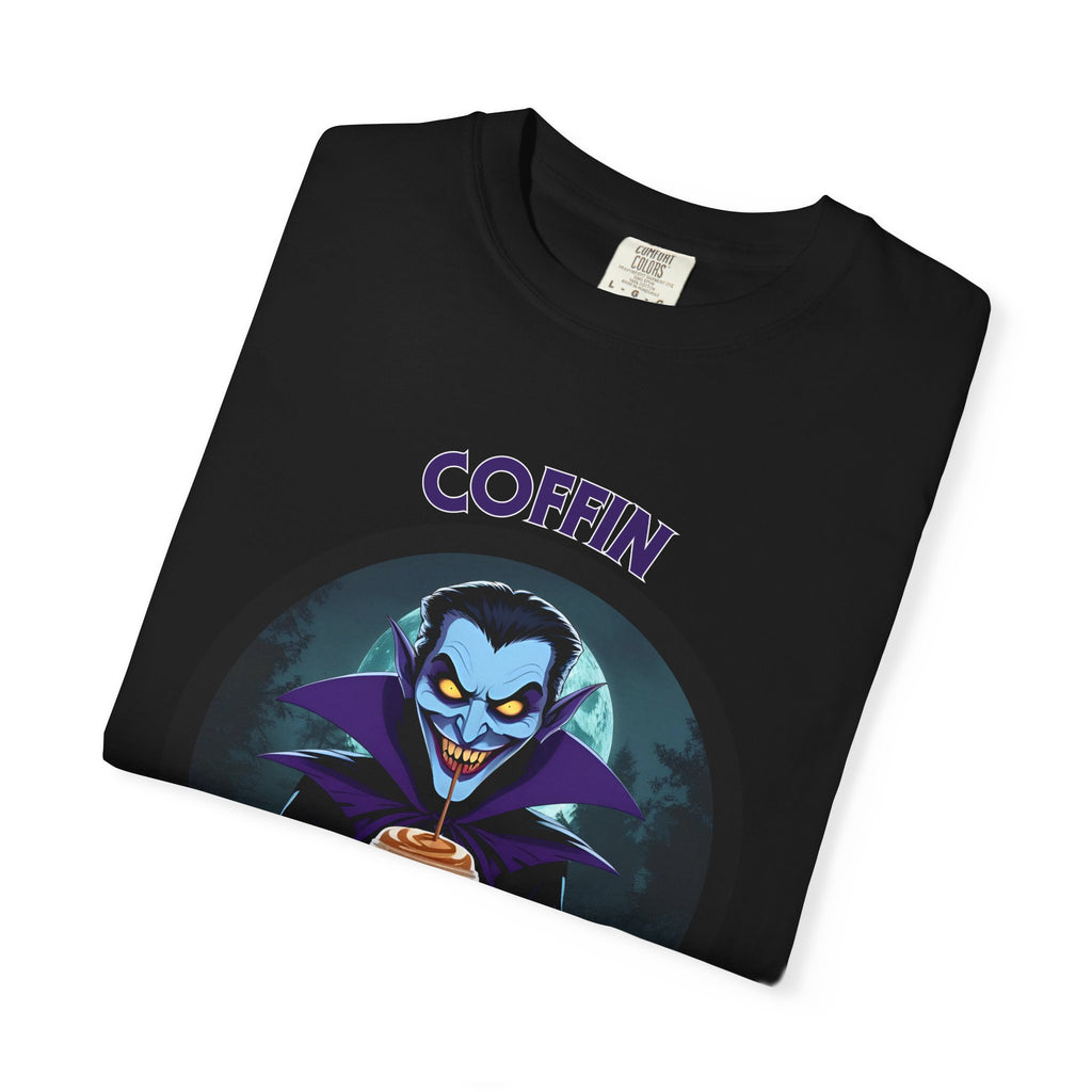 Coffin Break T-shirt (Even vampires need caffeine)