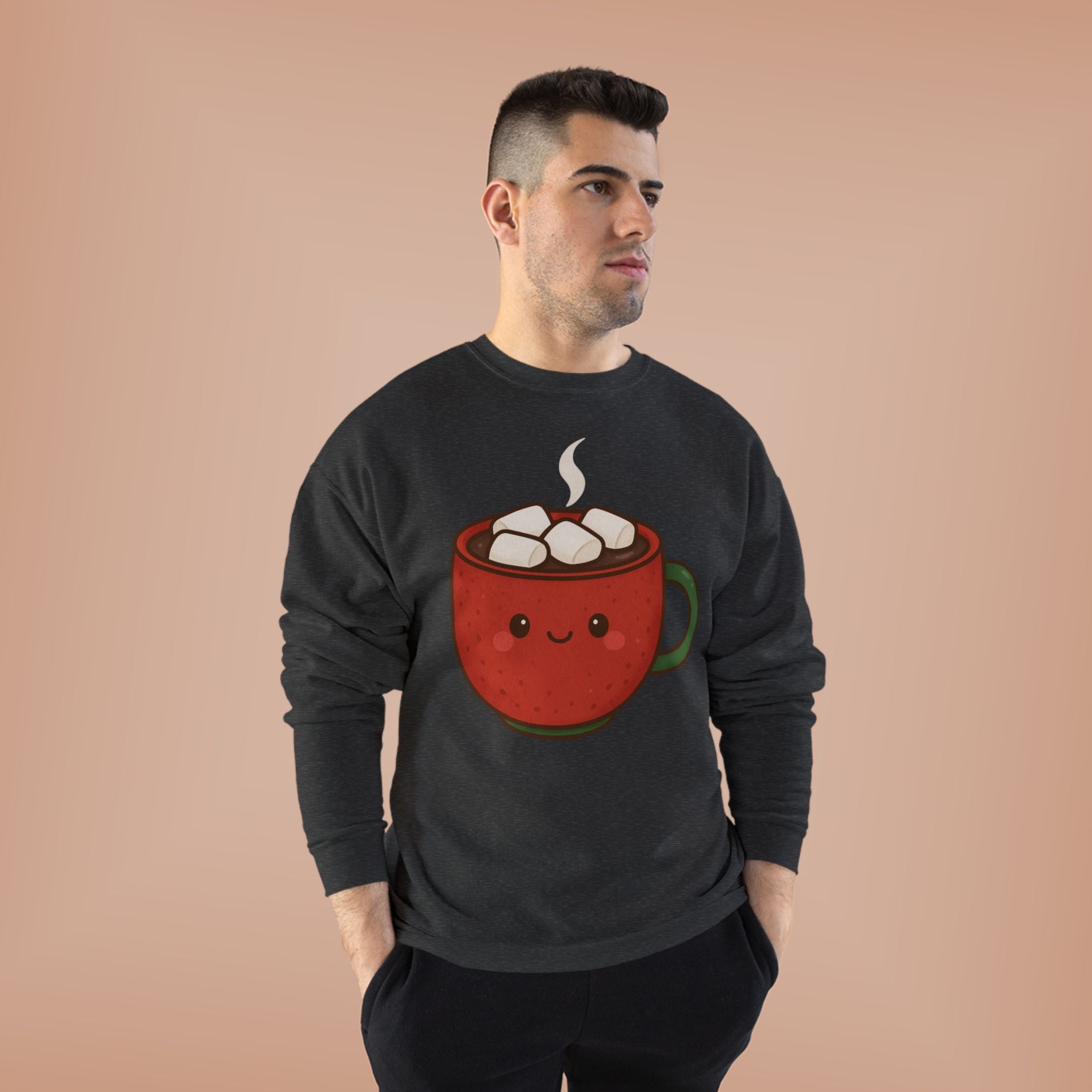 Cuddly Cocoa — Cozy Christmas Sweatshirt