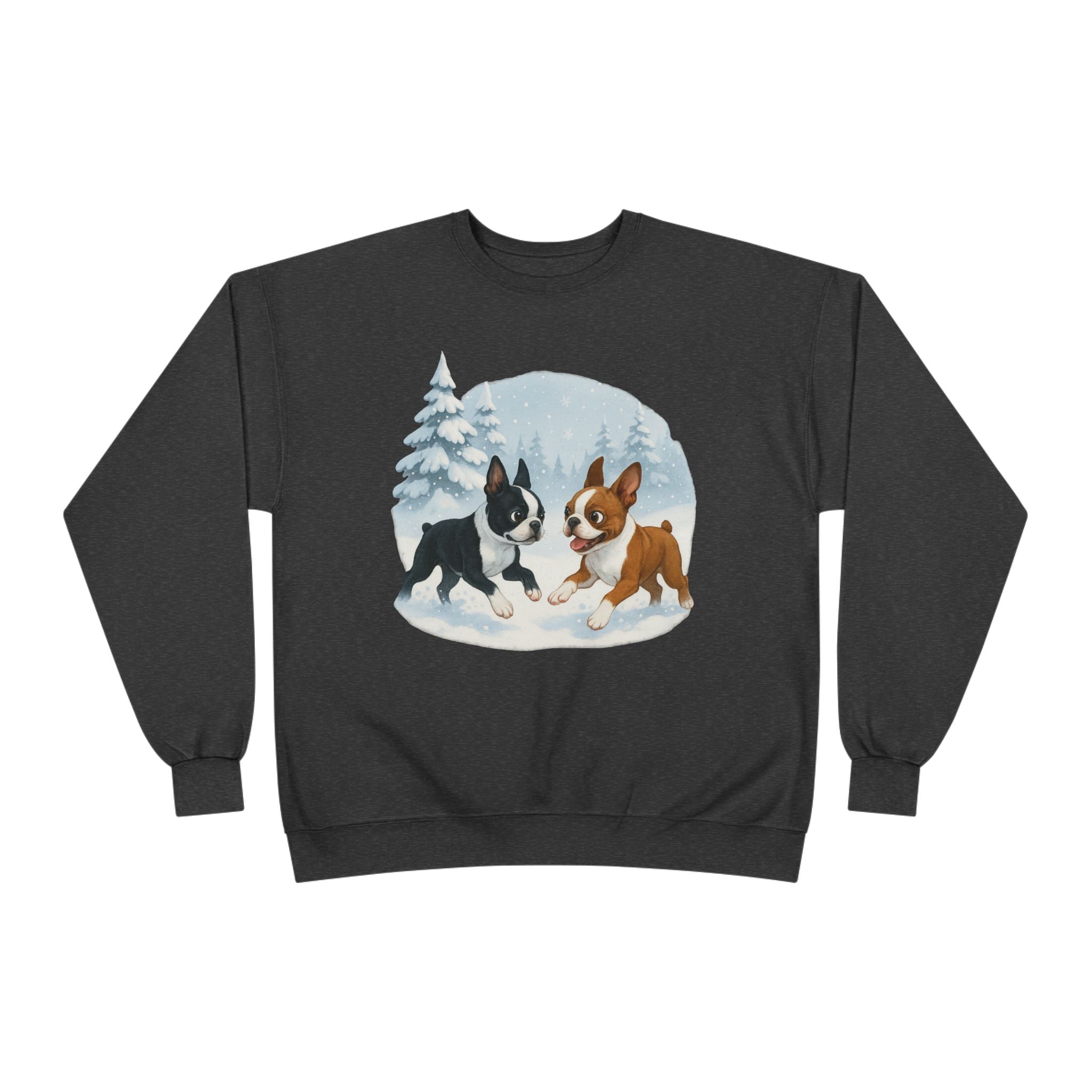 Boston Terriers Winter Wonderland Sweatshirt