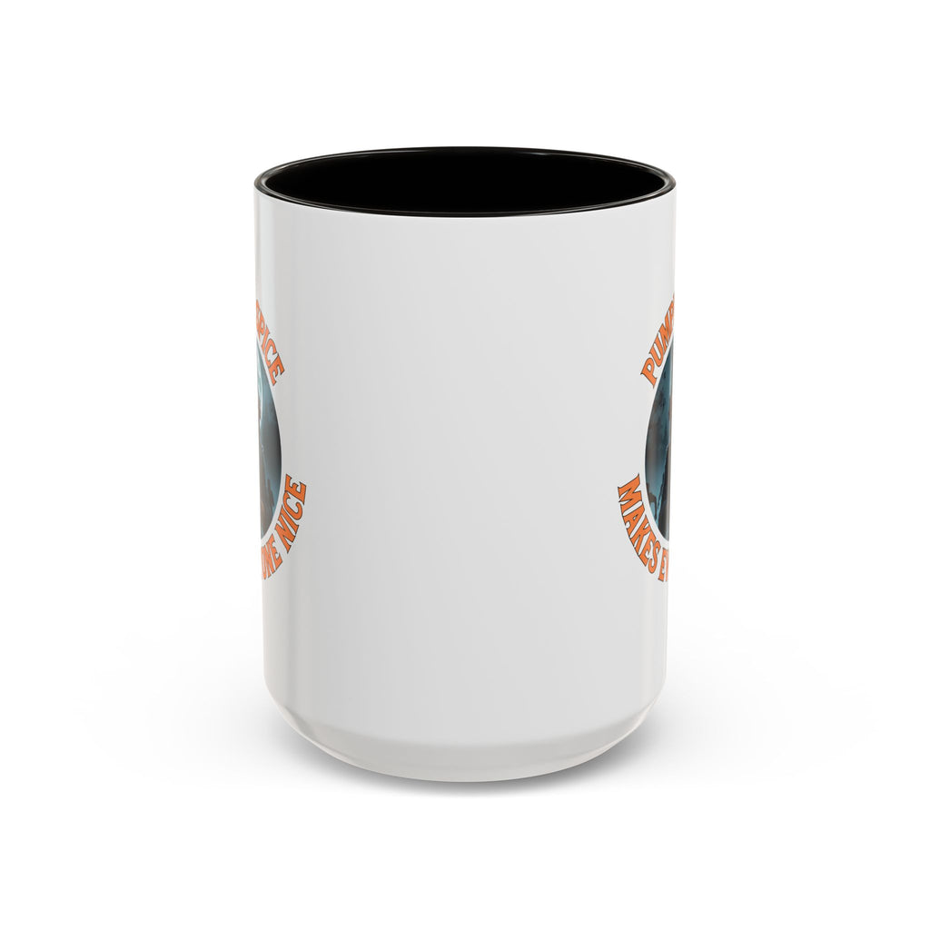 Pumpkin Spice Makes Everyone Nice Werewolf Coffee Mug