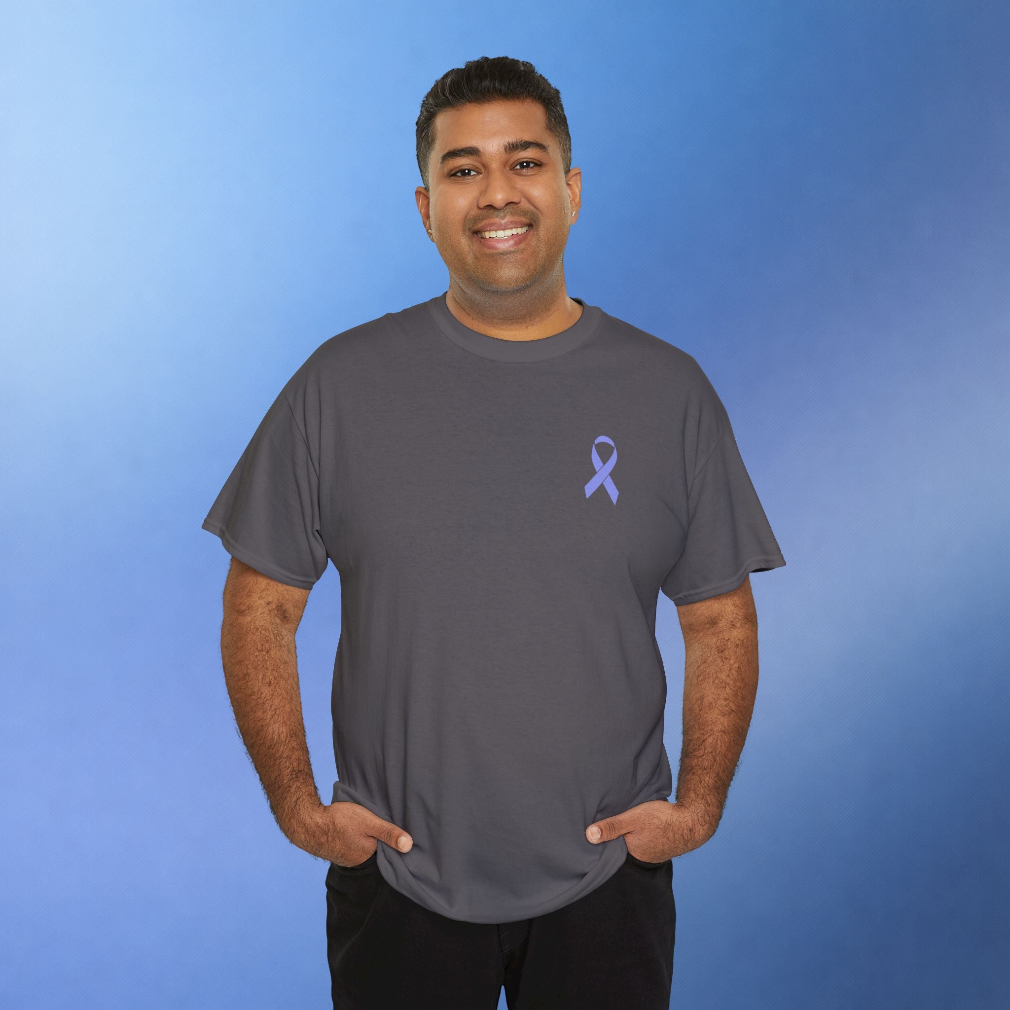 Esophageal Cancer Awareness T-Shirt | This Is What Strength Looks Like Butterfly Ribbon Tee