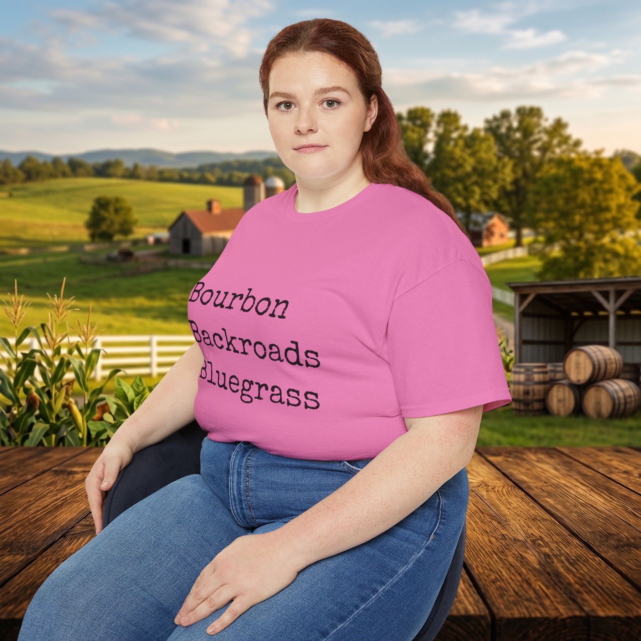 Bourbon Backroads Bluegrass Kentucky T-Shirt | Southern Comfort Graphic Tee