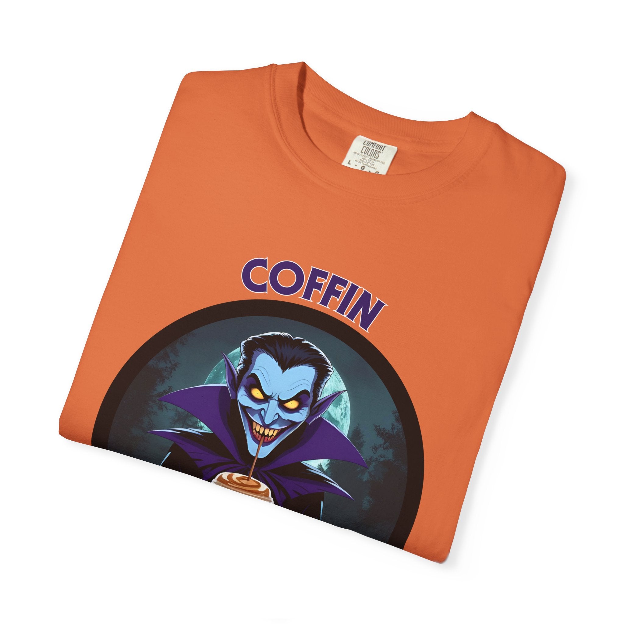 Coffin Break T-shirt (Even vampires need caffeine)