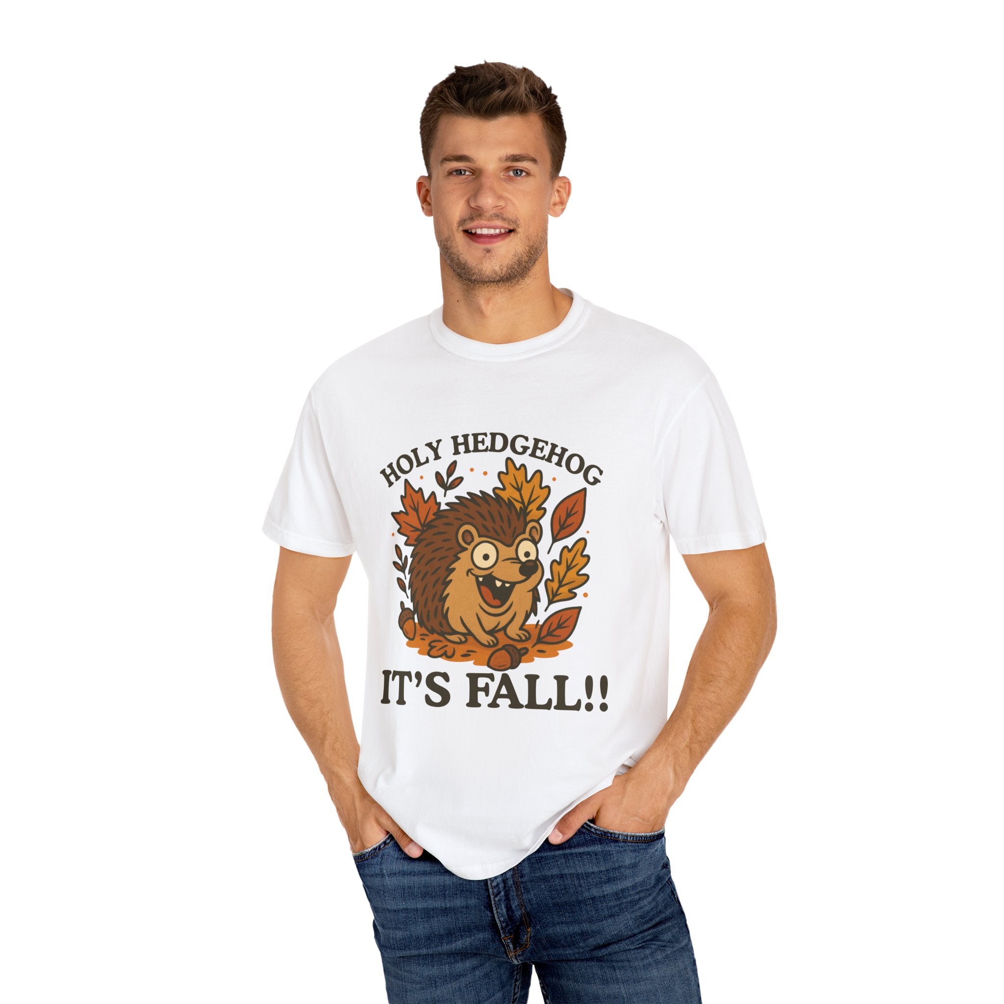 Holy Hedgehog It’s Fall – Funny Autumn Hedgehog Shirt