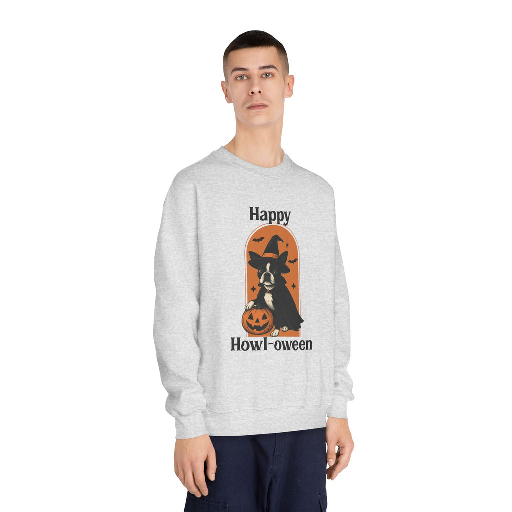 Happy Howl-Oween (Halloween Sweatshirt For Dog Lovers)