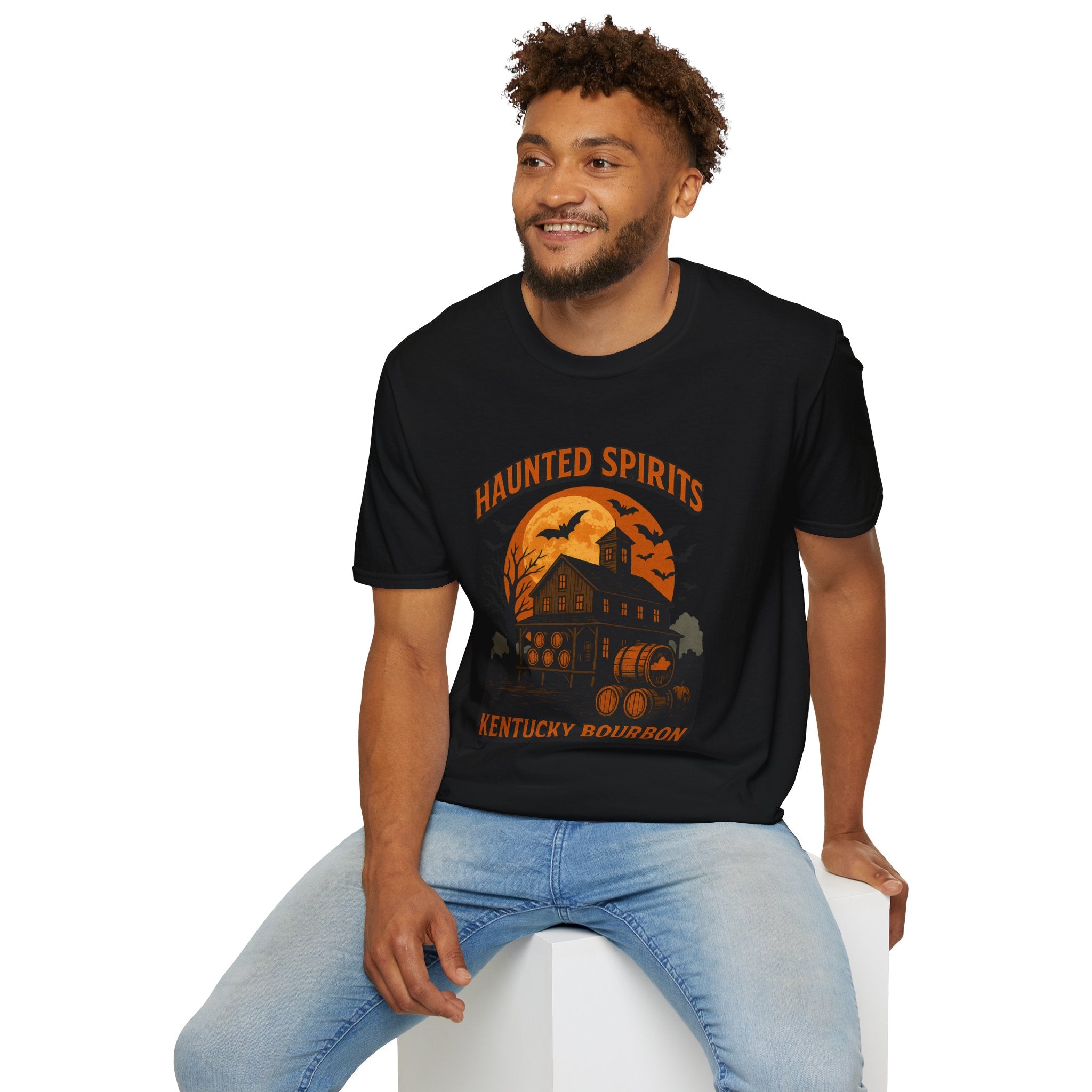 Haunted Spirits Kentucky Bourbon Halloween T-Shirt