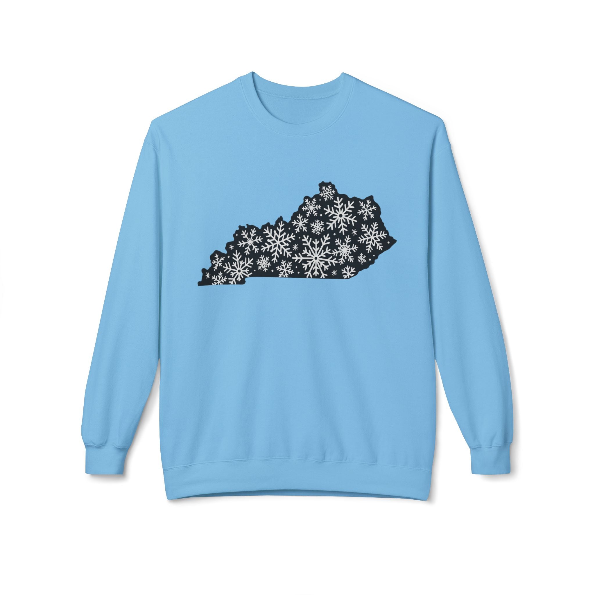 Snowflakes Over Kentucky Winter Sweatshirt