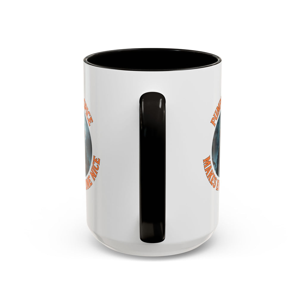 Pumpkin Spice Makes Everyone Nice Werewolf Coffee Mug
