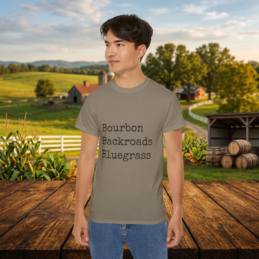 Bourbon Backroads Bluegrass Kentucky T-Shirt | Southern Comfort Graphic Tee