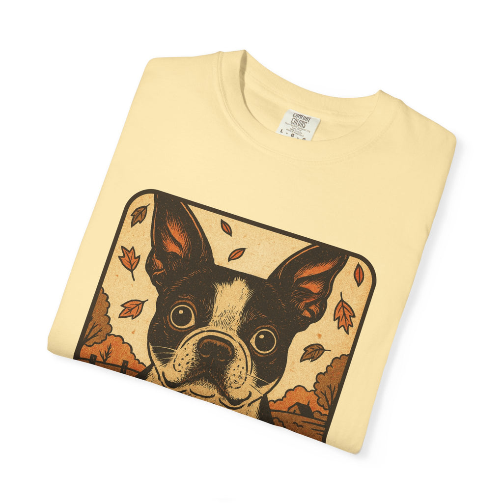 Boston Terrier Pumpkin Pals – Vintage Halloween Tee