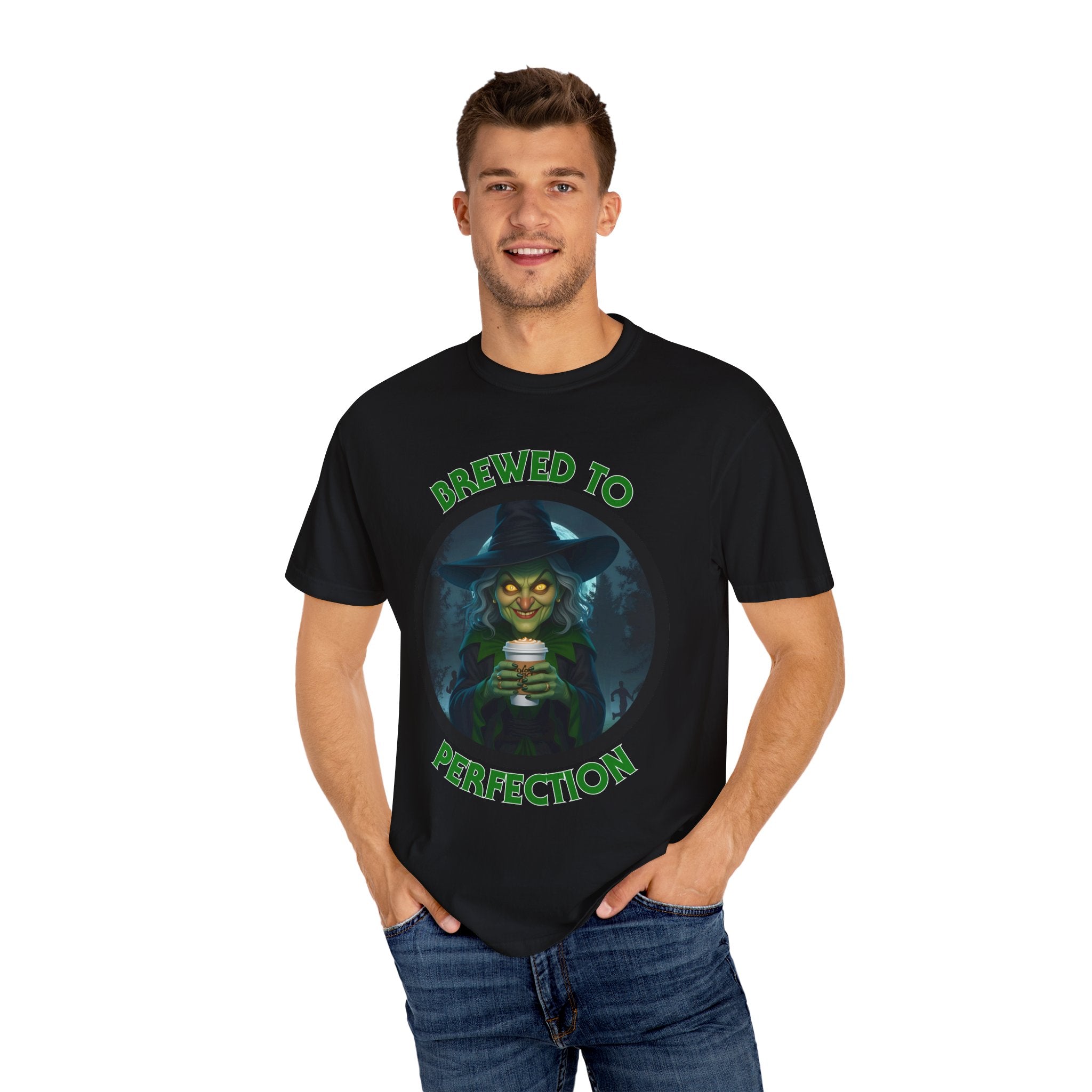 Brewed to Perfection Witch T-Shirt