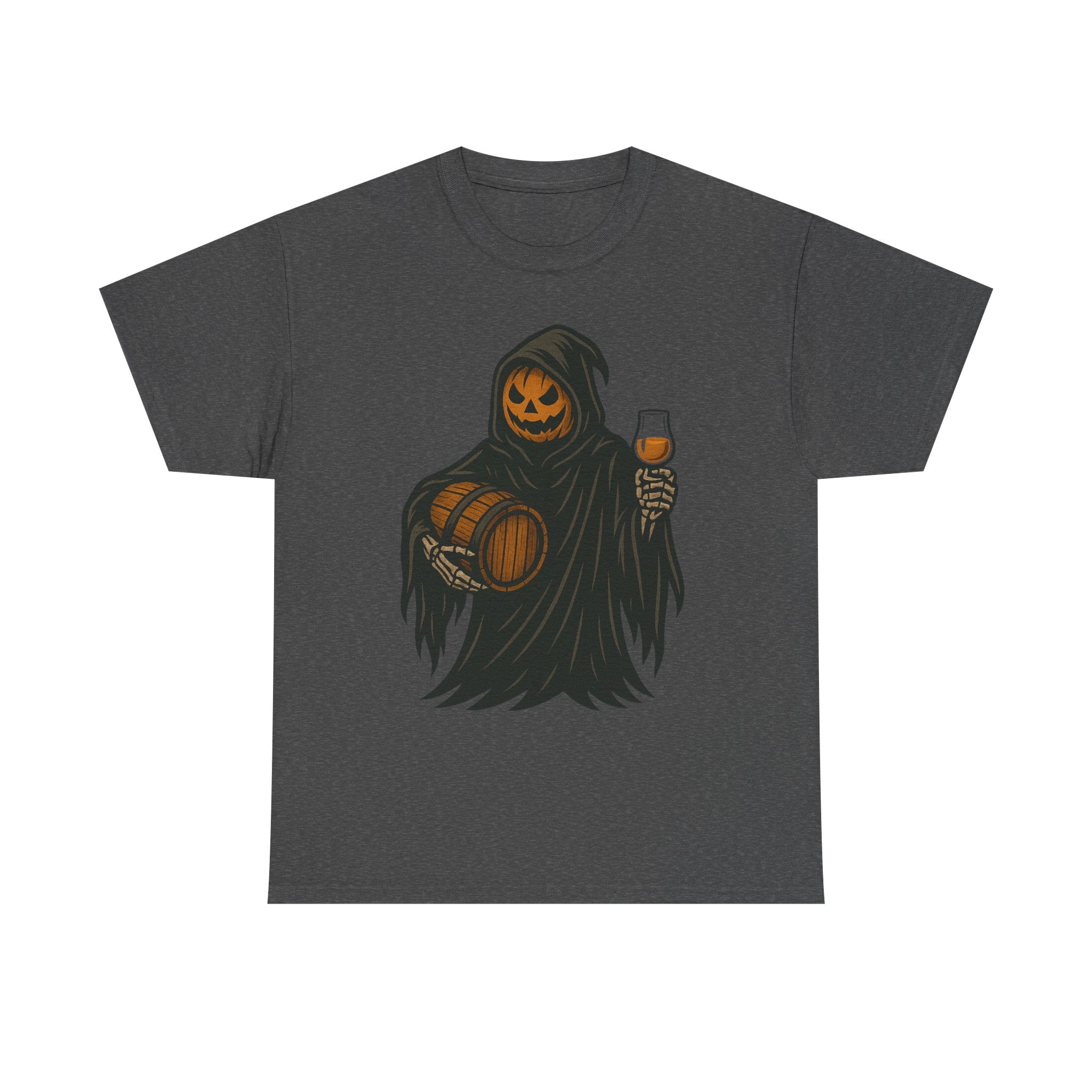 Pumpkin Reaper Bourbon Halloween T-Shirt