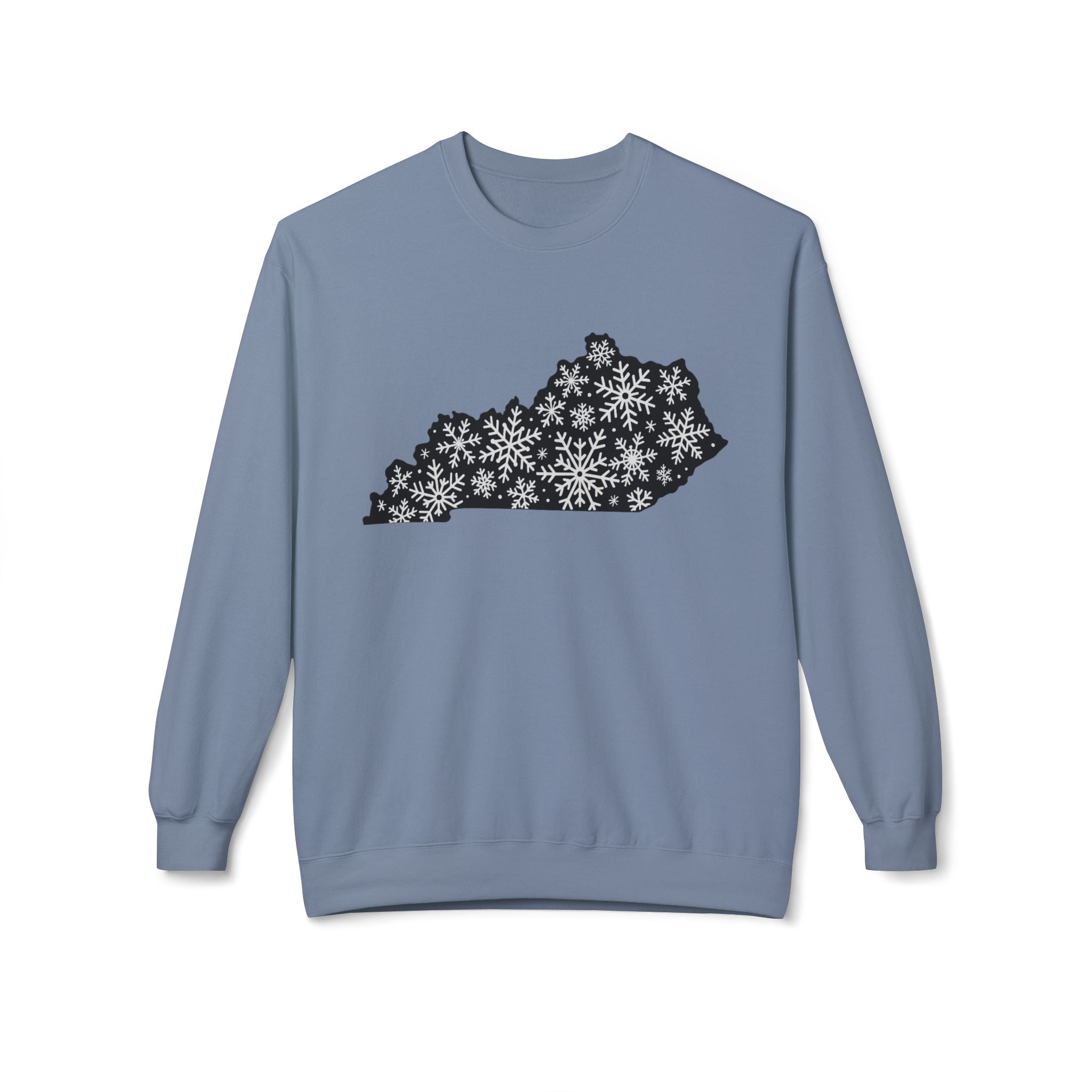 Snowflakes Over Kentucky Winter Sweatshirt