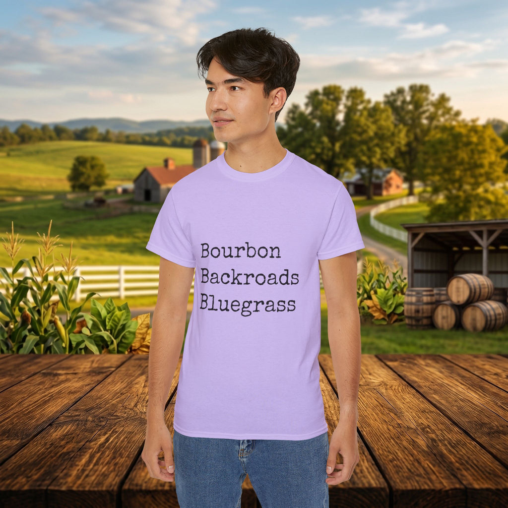 Bourbon Backroads Bluegrass Kentucky T-Shirt | Southern Comfort Graphic Tee