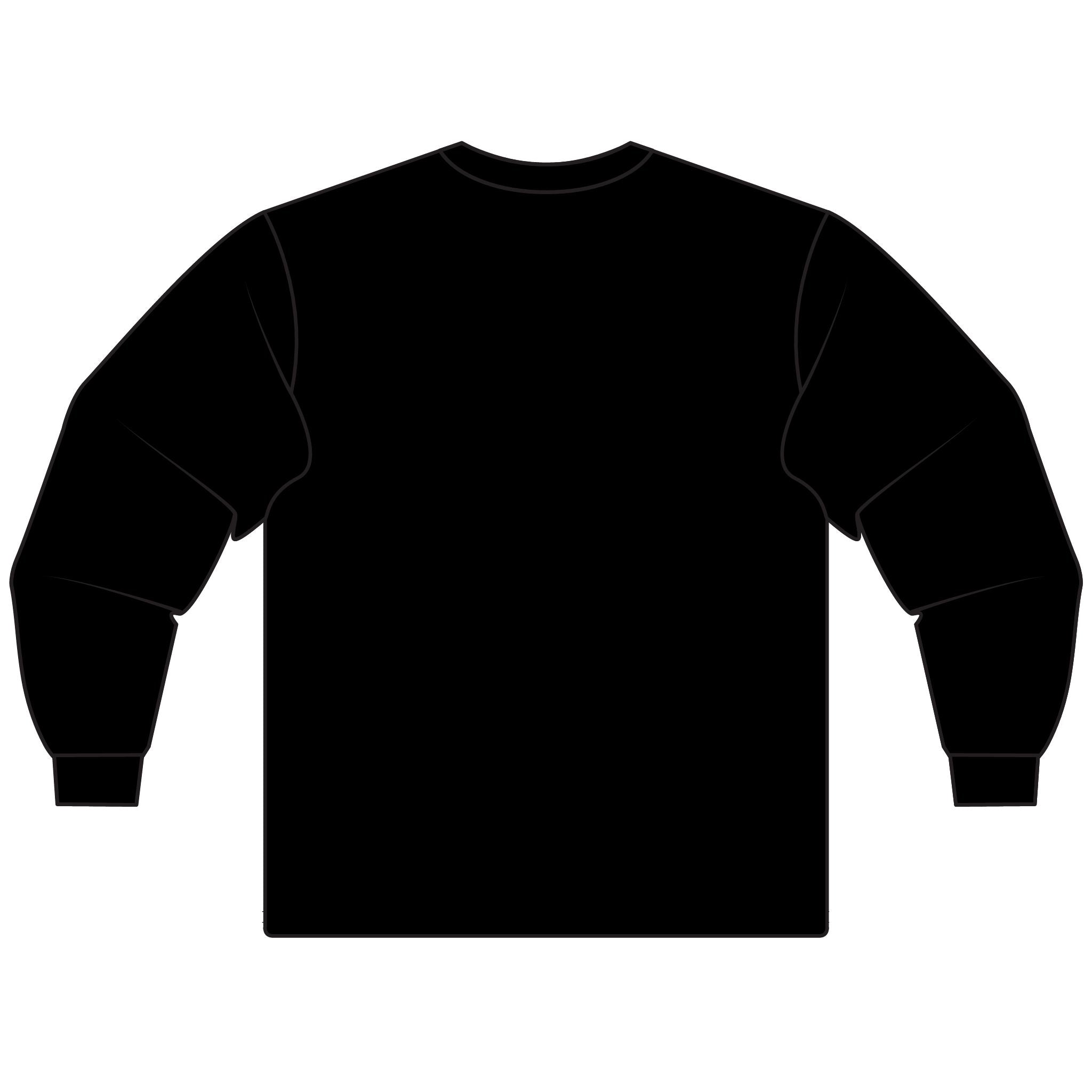 Howling Werewolf Under Full Moon – Autumn Horror Long Sleeve T-Shirt