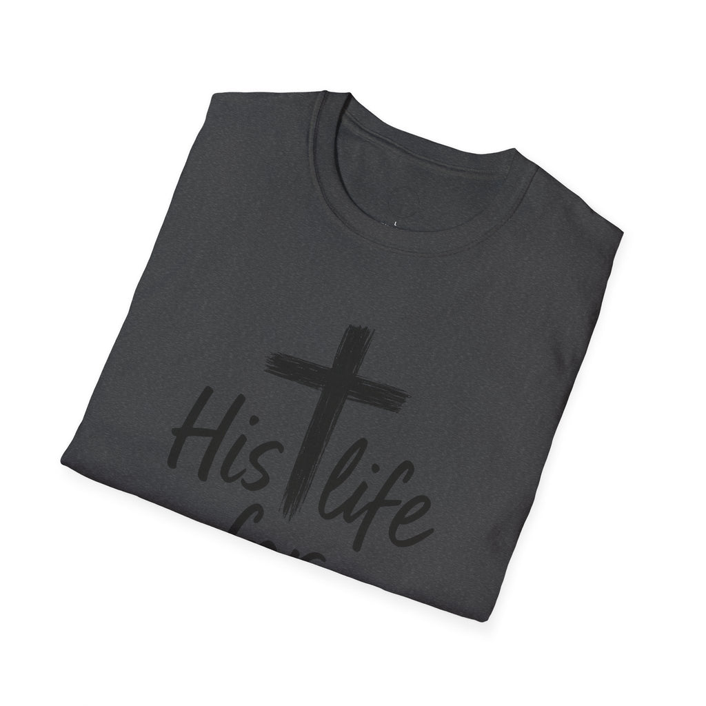 His Life for Mine Christian T-Shirt – Faith & Inspiration Tee