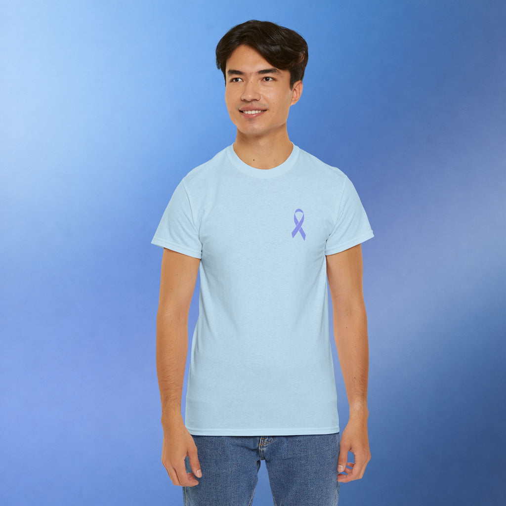 Esophageal Cancer Awareness T-Shirt | This Is What Strength Looks Like Butterfly Ribbon Tee