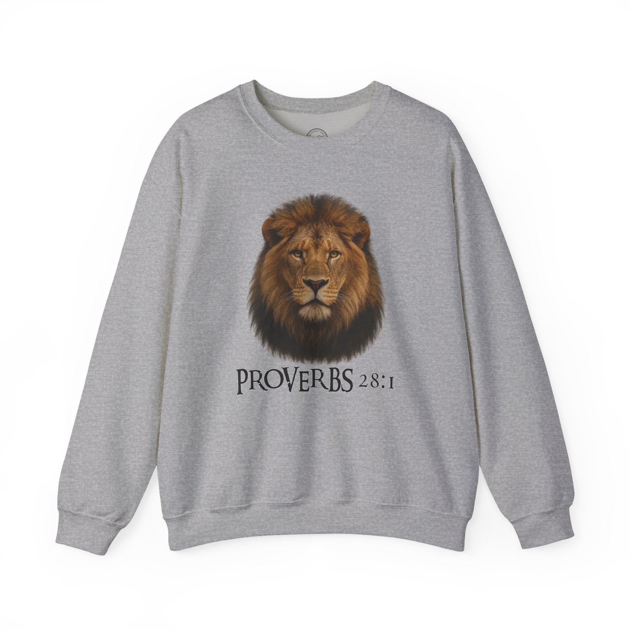 Bold as a Lion – Proverbs 28:1 Christian Sweatshirt
