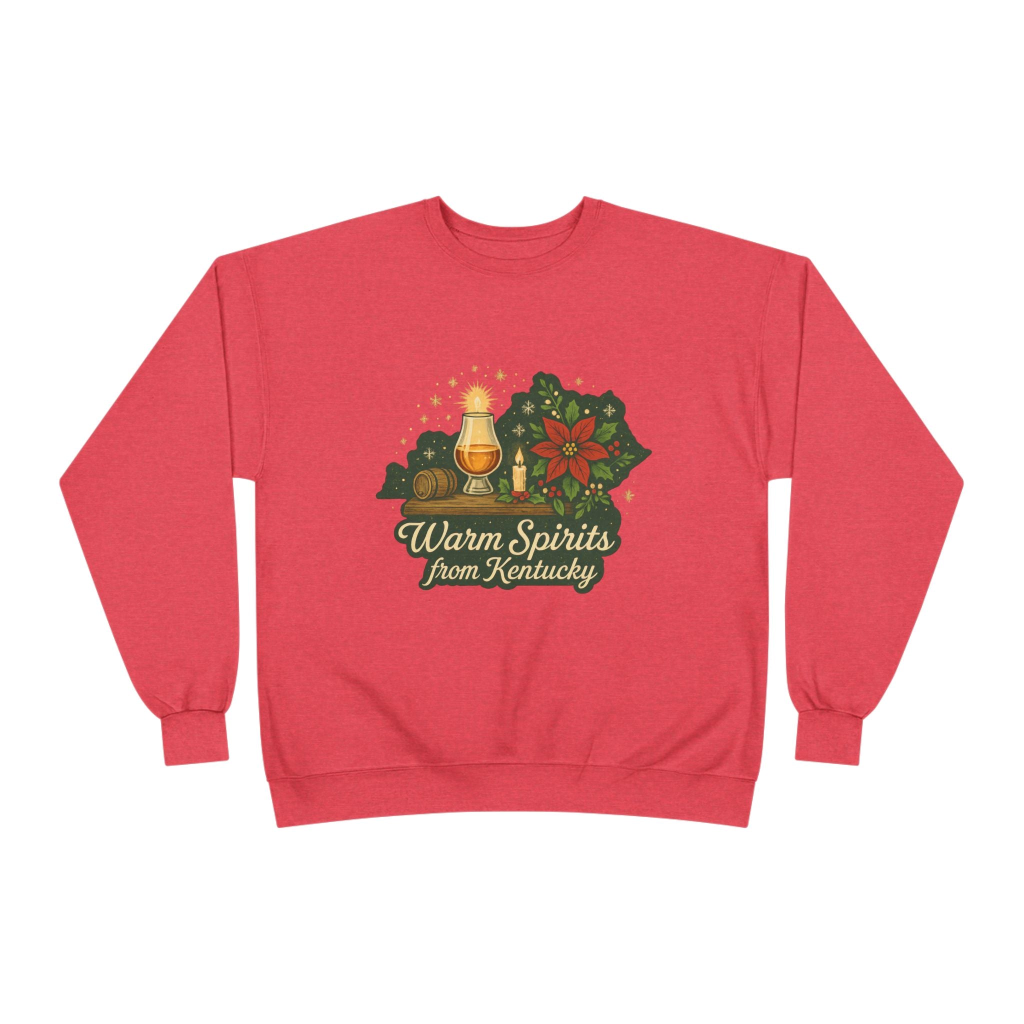 Warm Spirits from Kentucky - Christmas Sweatshirt