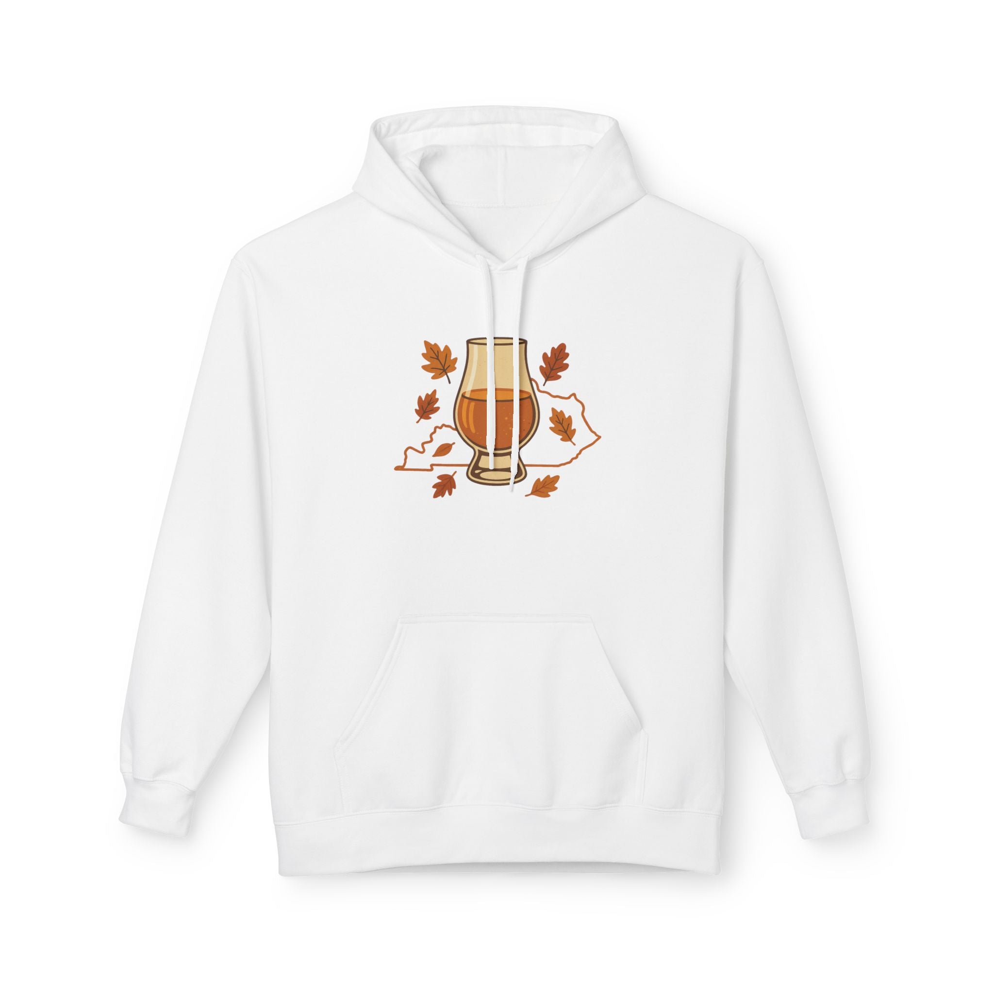 Kentucky Bourbon & Autumn Leaves Sweatshirt
