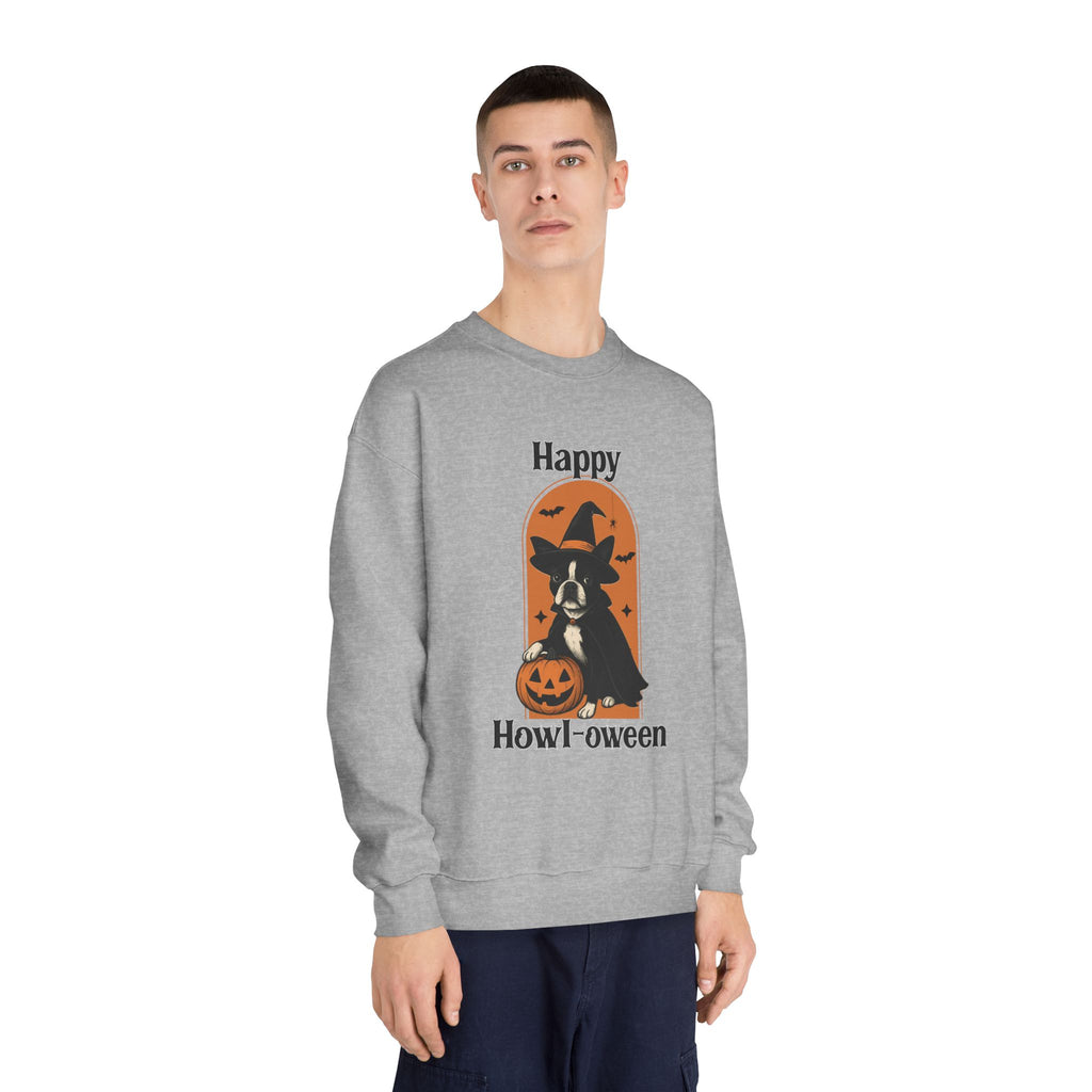 Happy Howl-Oween (Halloween Sweatshirt For Dog Lovers)