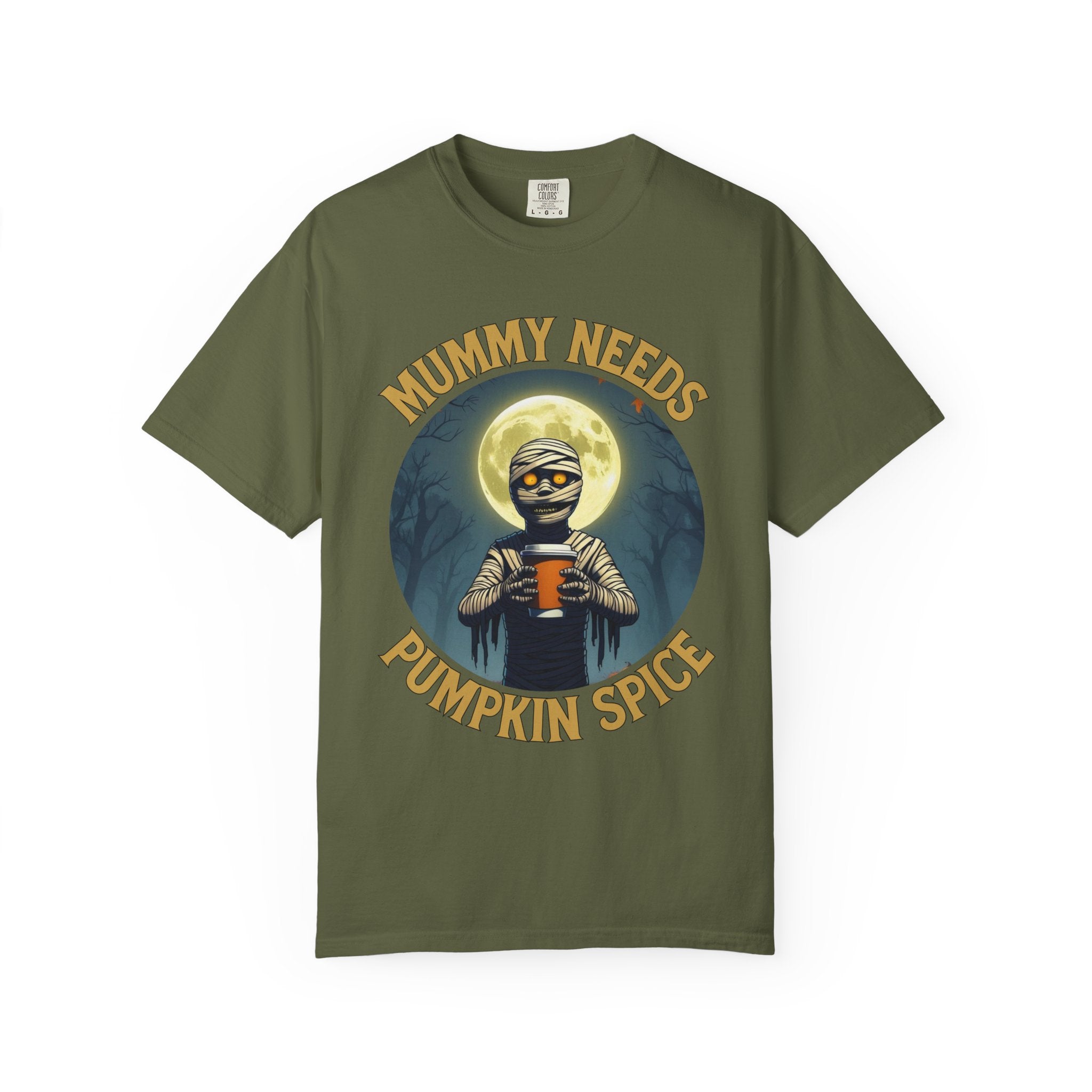 Mummy Needs Pumpkin Spice Halloween T-Shirt