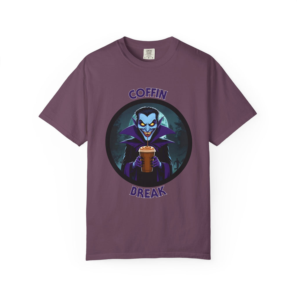 Coffin Break T-shirt (Even vampires need caffeine)