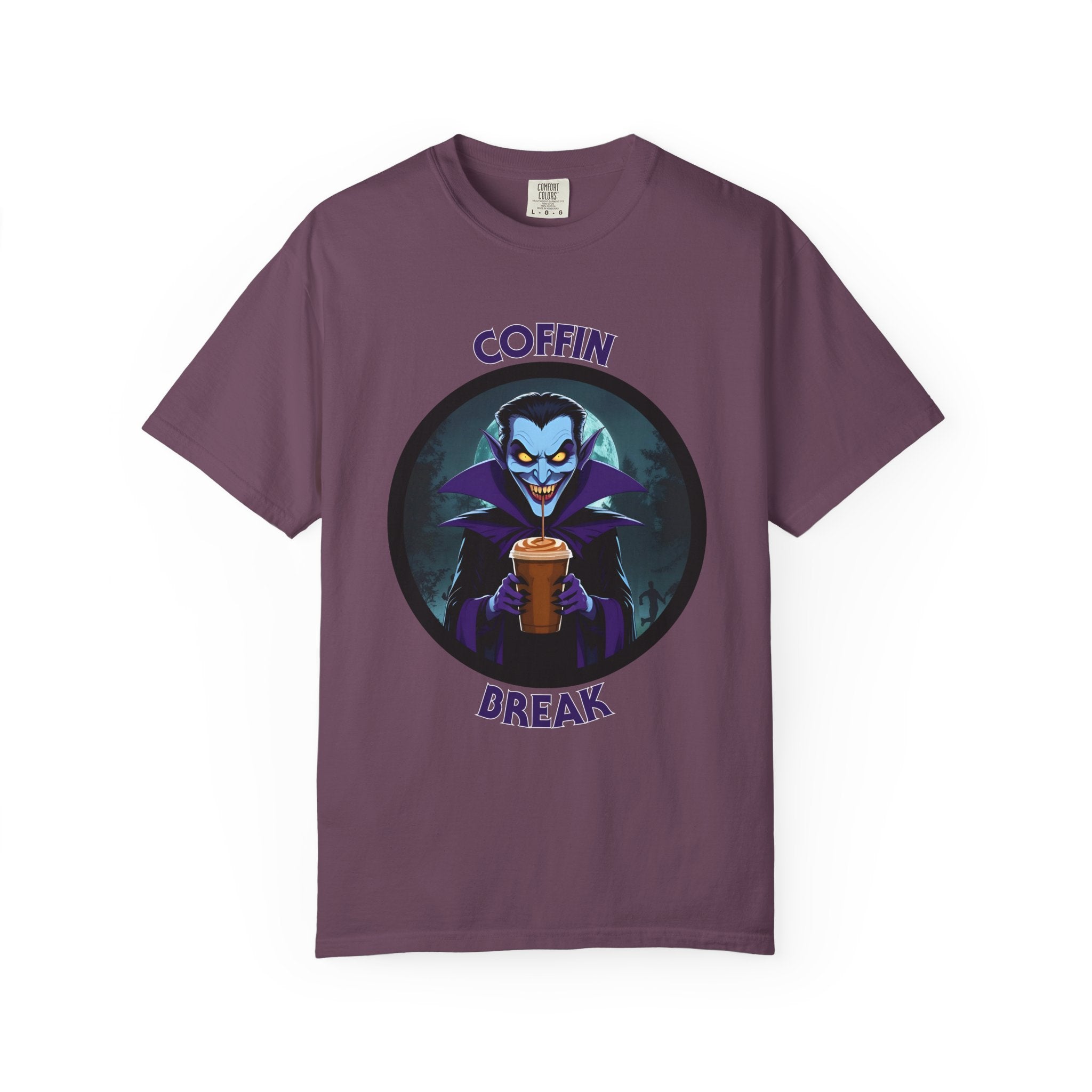 Coffin Break T-shirt (Even vampires need caffeine)