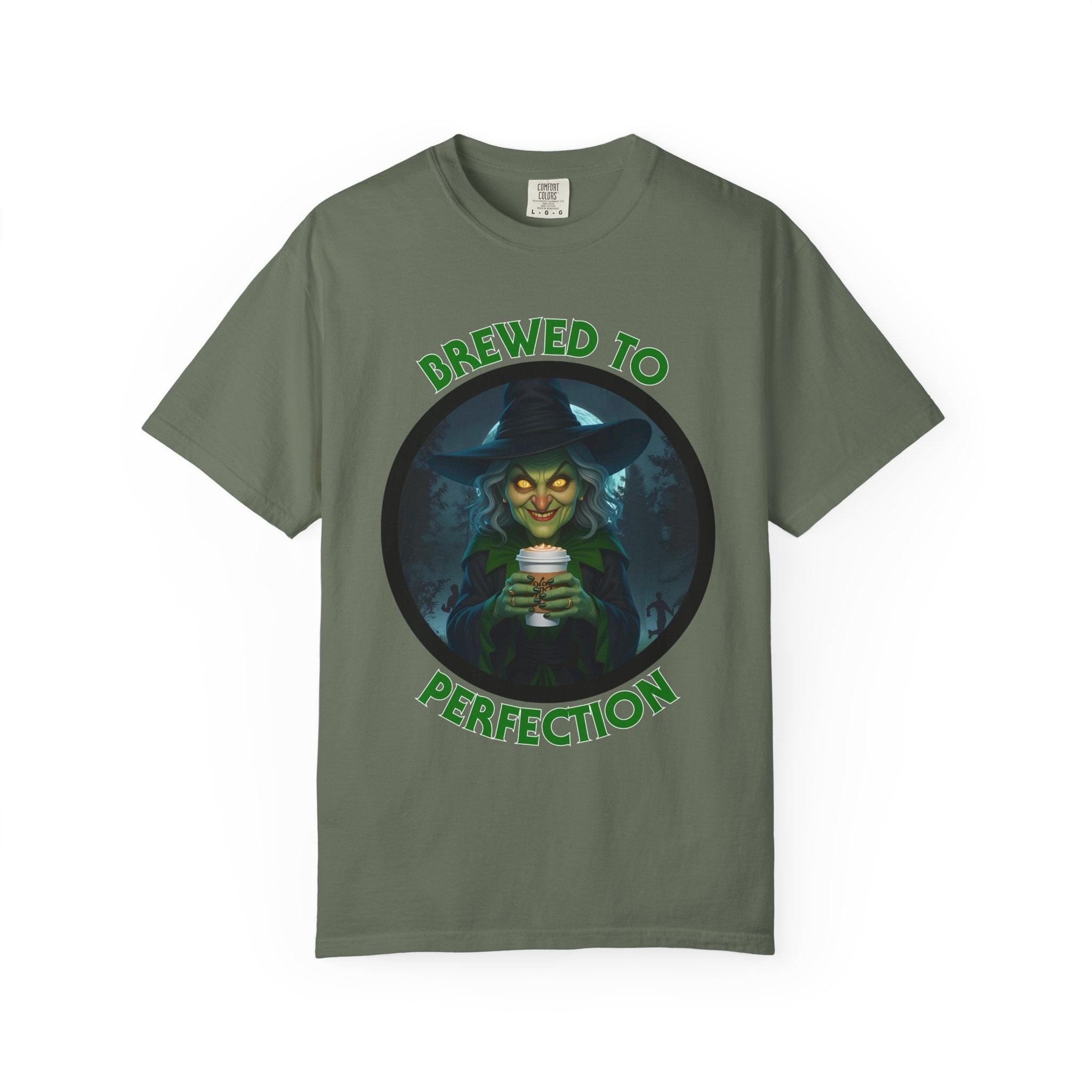 Brewed to Perfection Witch T-Shirt
