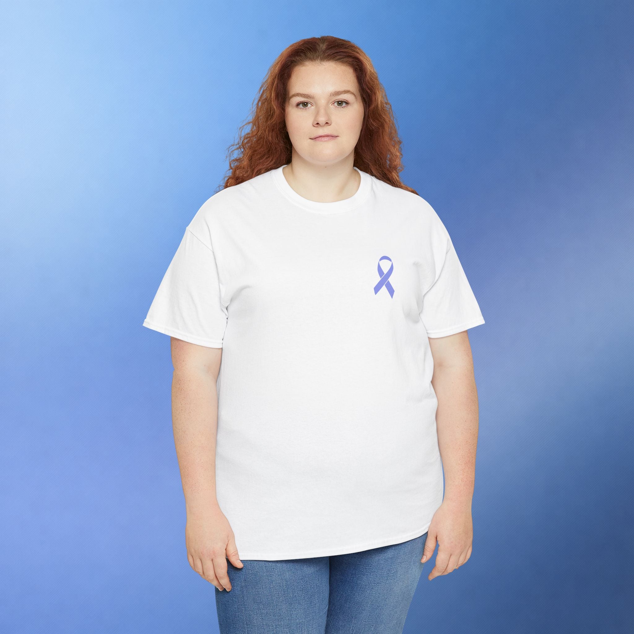 Esophageal Cancer Awareness T-Shirt | This Is What Strength Looks Like Butterfly Ribbon Tee