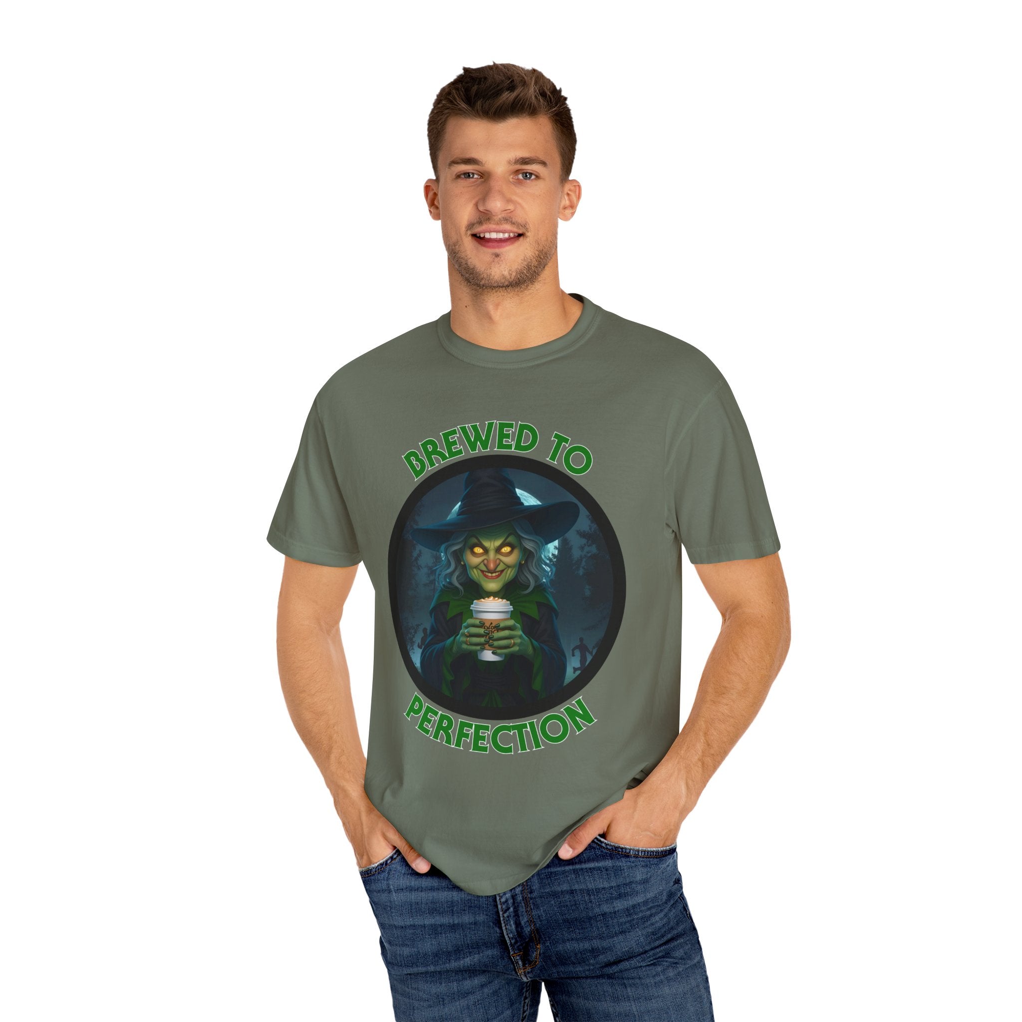 Brewed to Perfection Witch T-Shirt