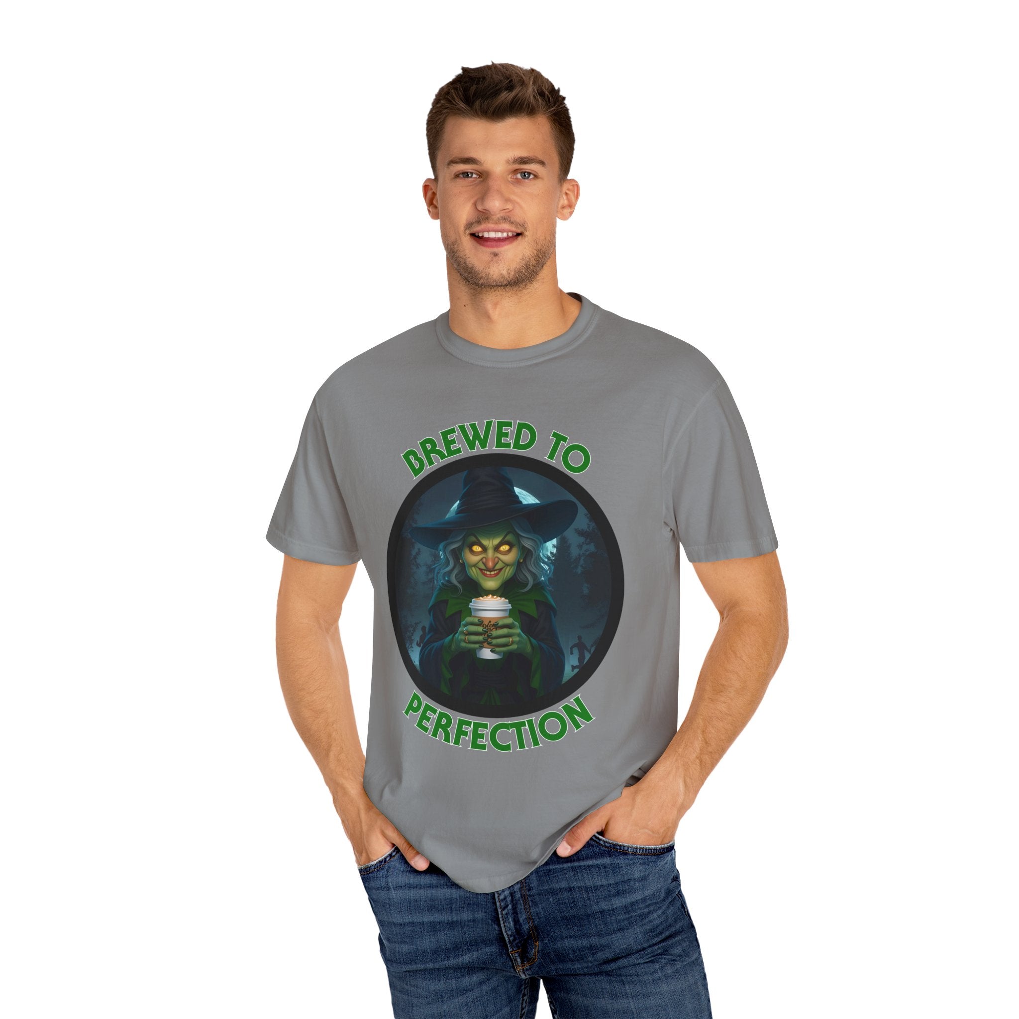 Brewed to Perfection Witch T-Shirt