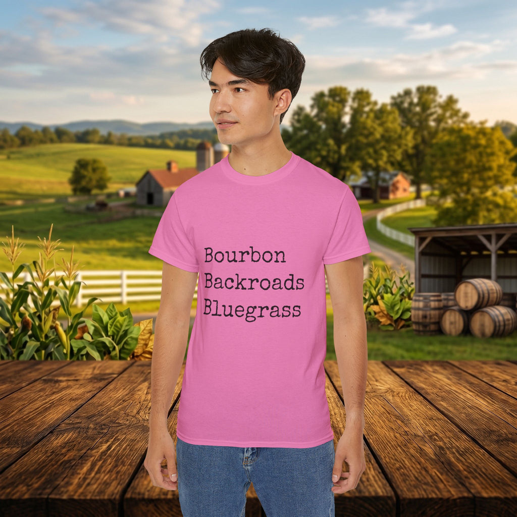 Bourbon Backroads Bluegrass Kentucky T-Shirt | Southern Comfort Graphic Tee
