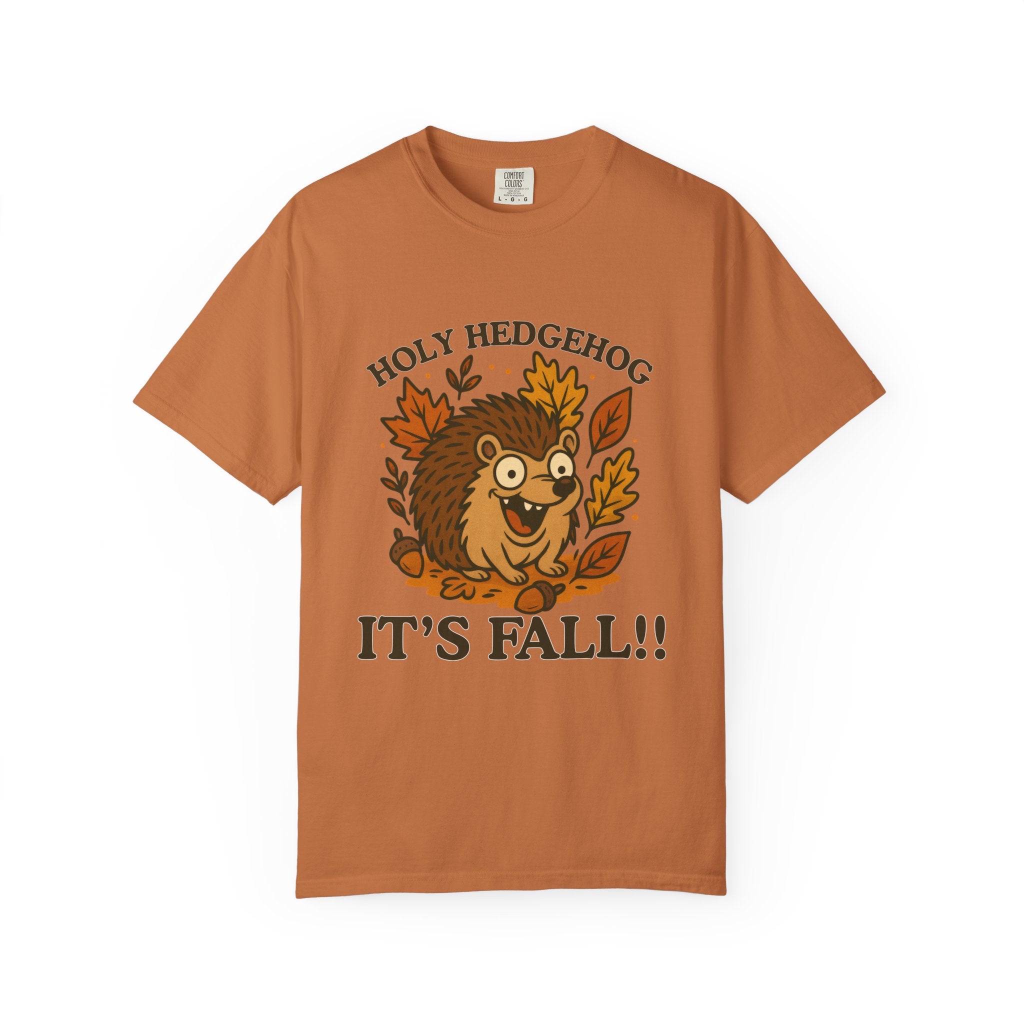 Holy Hedgehog It’s Fall – Funny Autumn Hedgehog Shirt