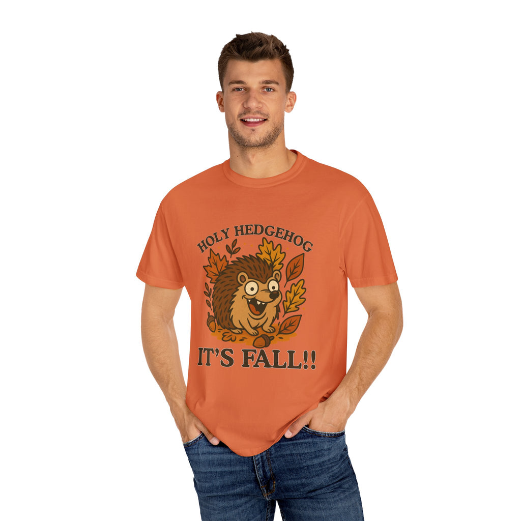 Holy Hedgehog It’s Fall – Funny Autumn Hedgehog Shirt