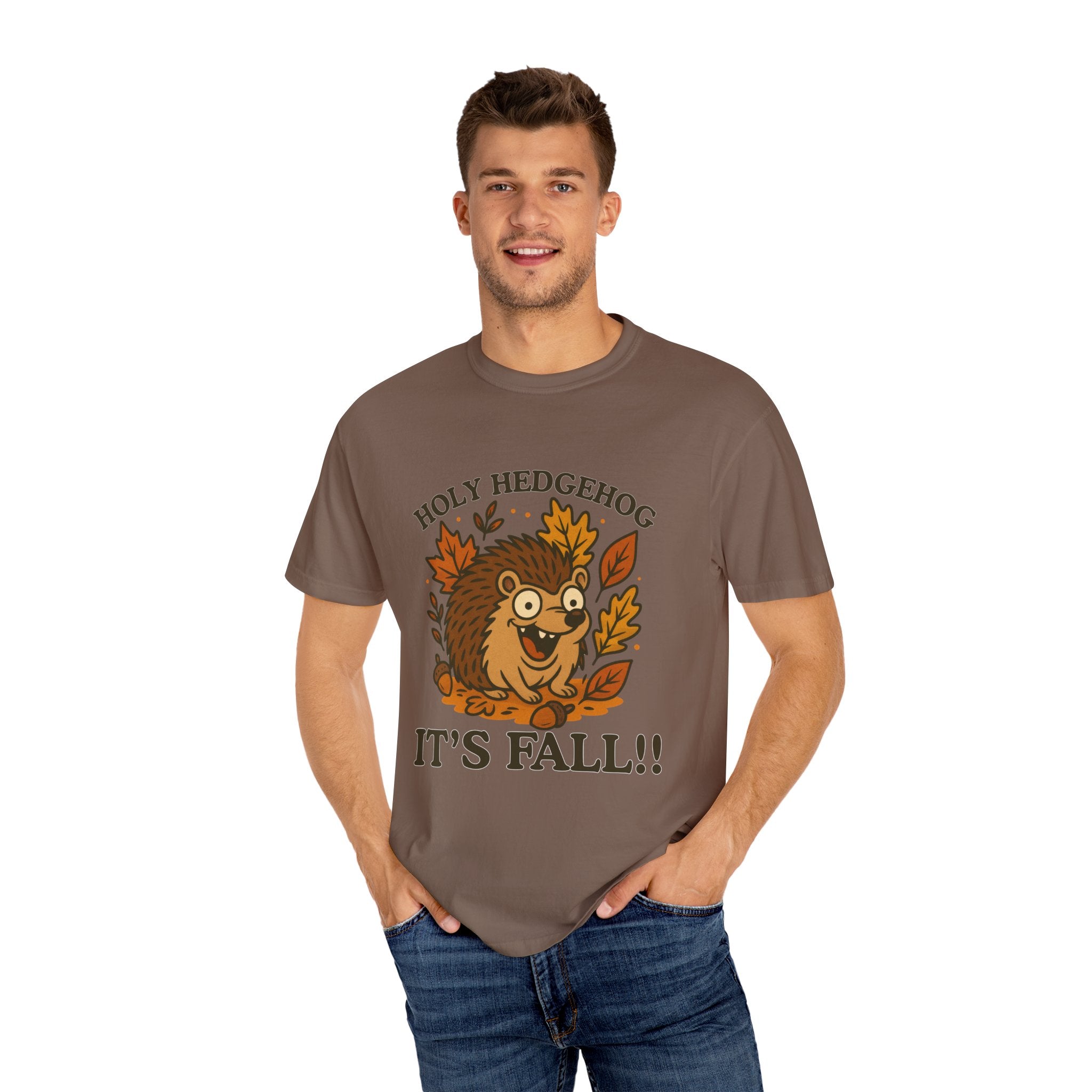 Holy Hedgehog It’s Fall – Funny Autumn Hedgehog Shirt
