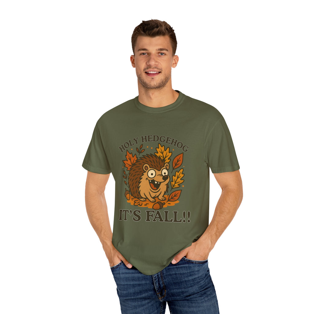 Holy Hedgehog It’s Fall – Funny Autumn Hedgehog Shirt