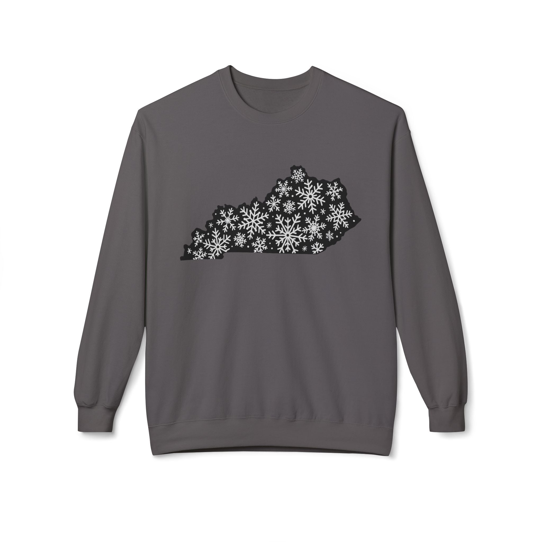 Snowflakes Over Kentucky Winter Sweatshirt