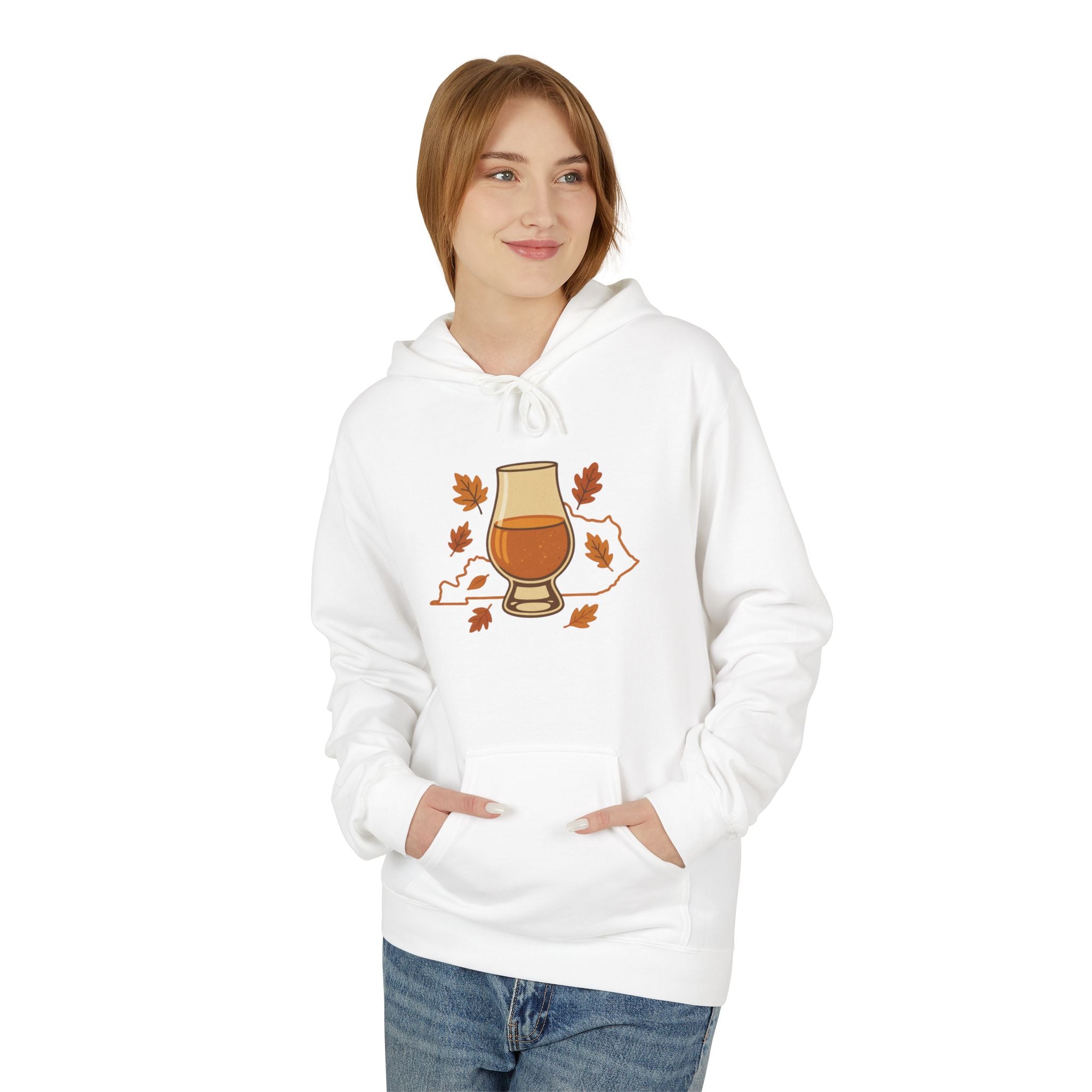 Kentucky Bourbon & Autumn Leaves Sweatshirt