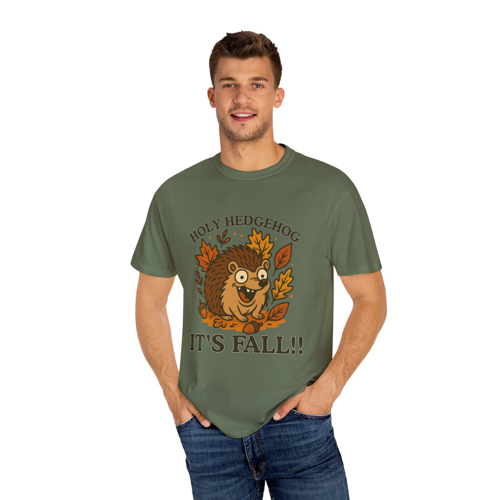 Holy Hedgehog It’s Fall – Funny Autumn Hedgehog Shirt