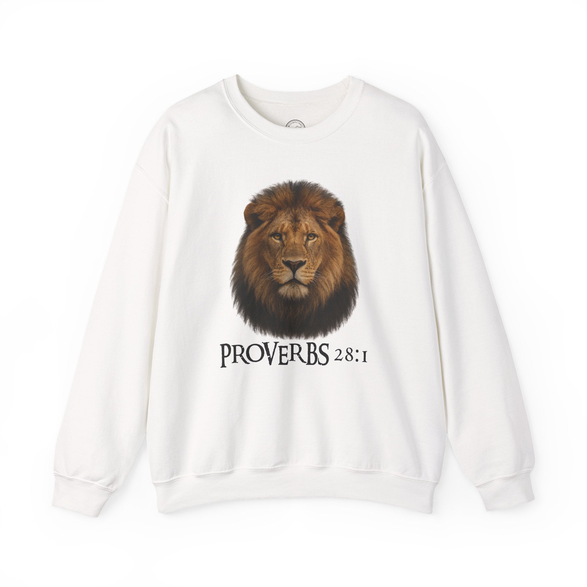 Bold as a Lion – Proverbs 28:1 Christian Sweatshirt