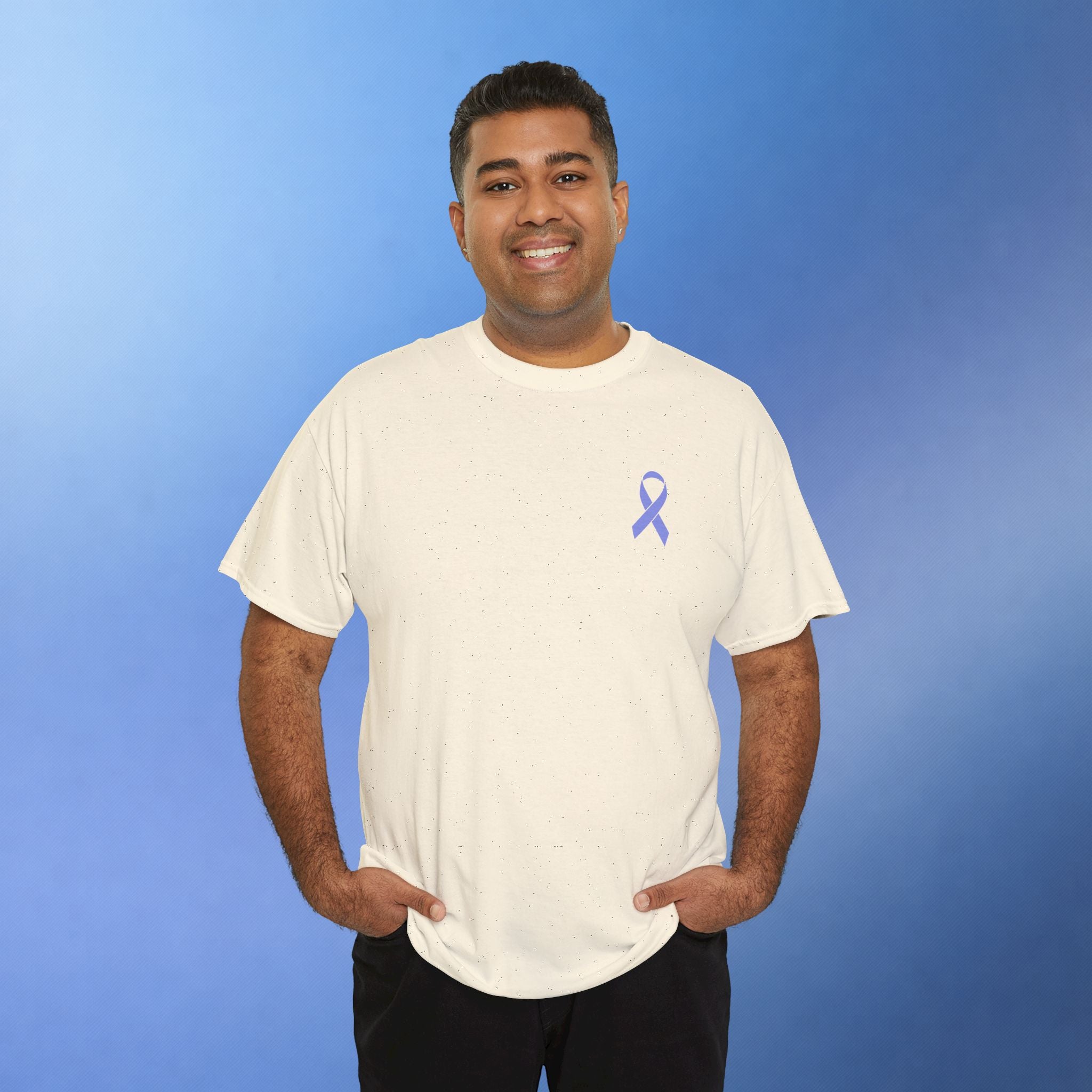 Esophageal Cancer Awareness T-Shirt | This Is What Strength Looks Like Butterfly Ribbon Tee