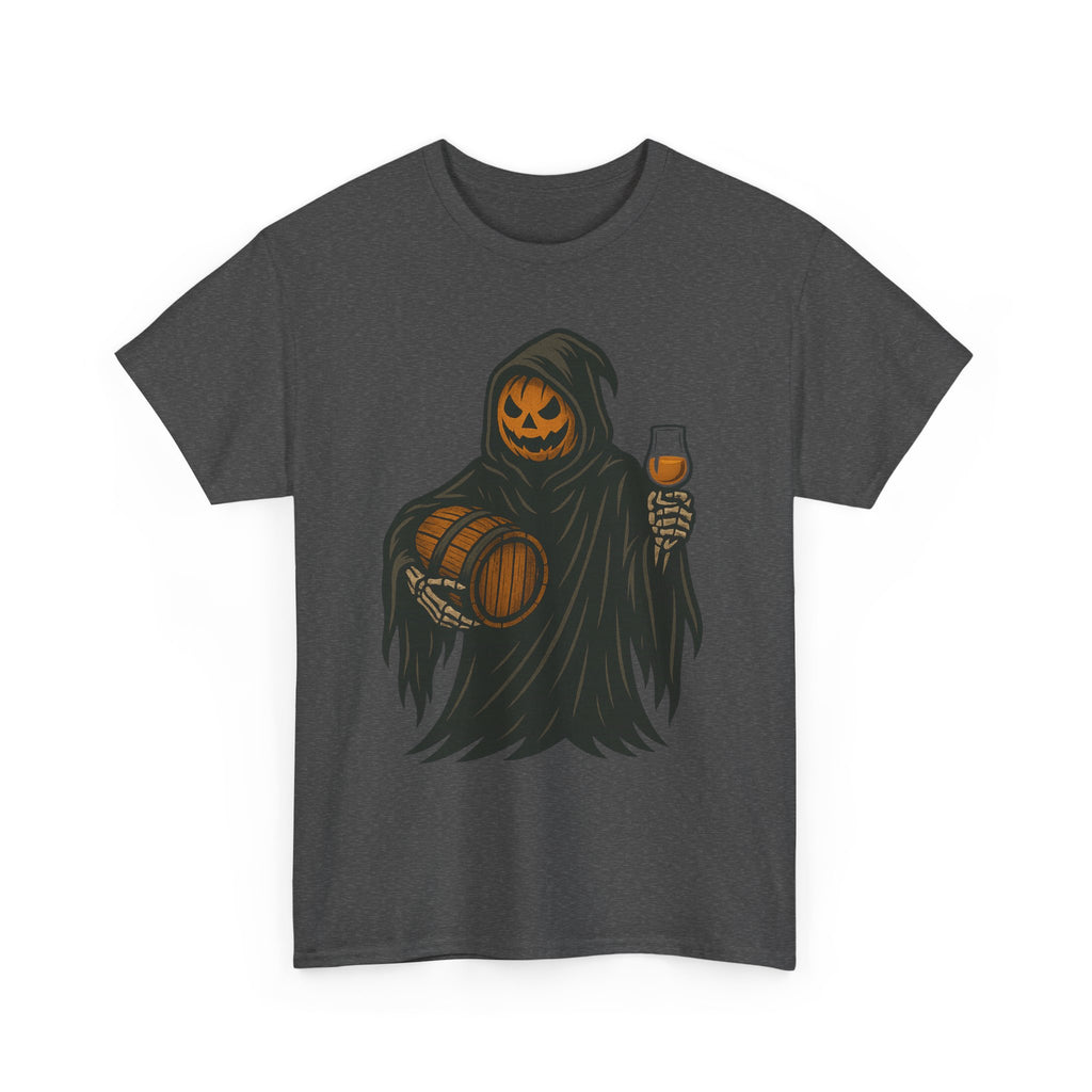 Pumpkin Reaper Bourbon Halloween T-Shirt