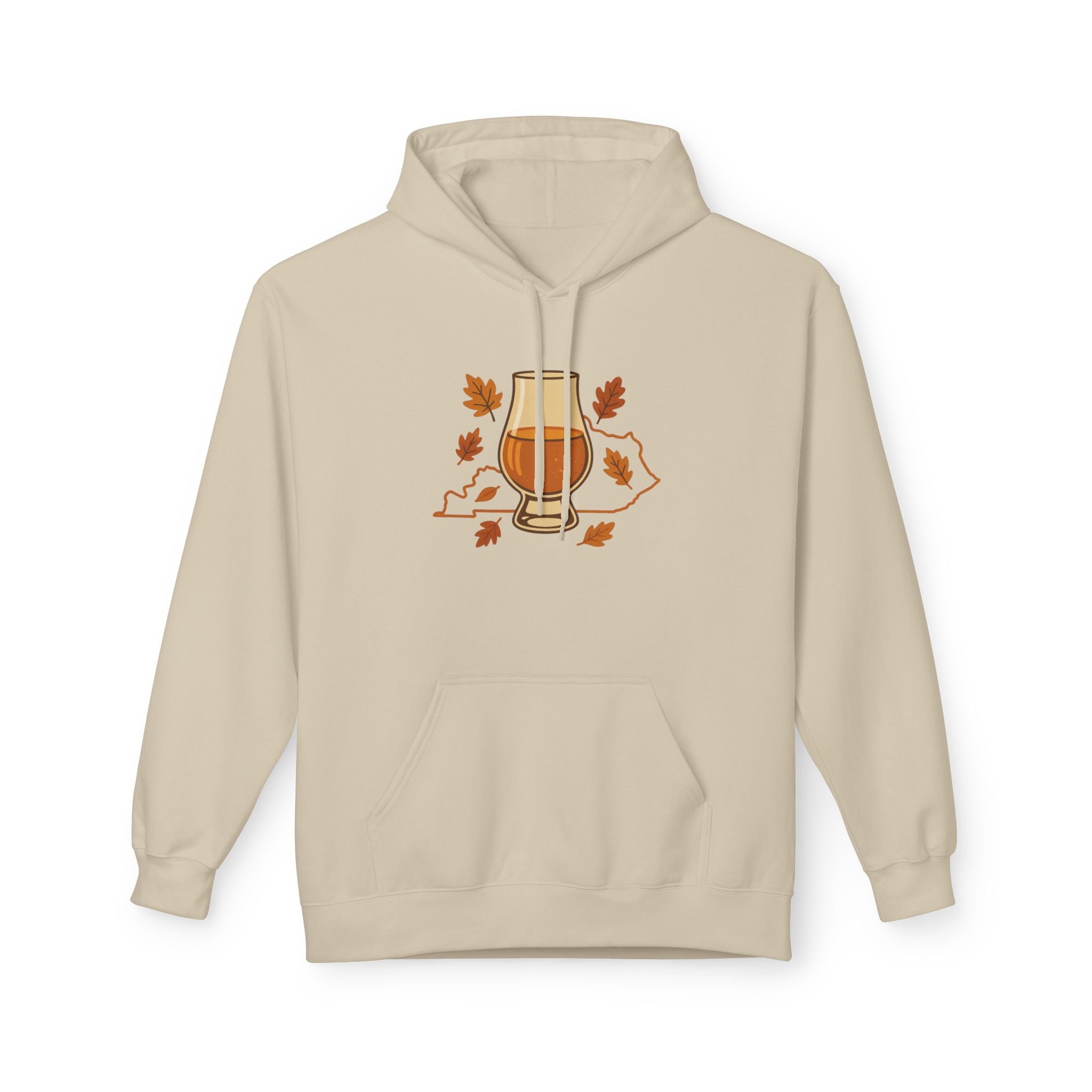 Kentucky Bourbon & Autumn Leaves Sweatshirt