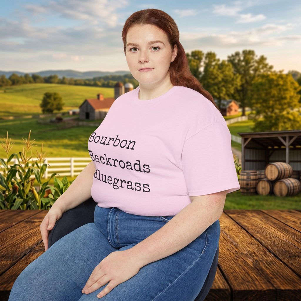 Bourbon Backroads Bluegrass Kentucky T-Shirt | Southern Comfort Graphic Tee