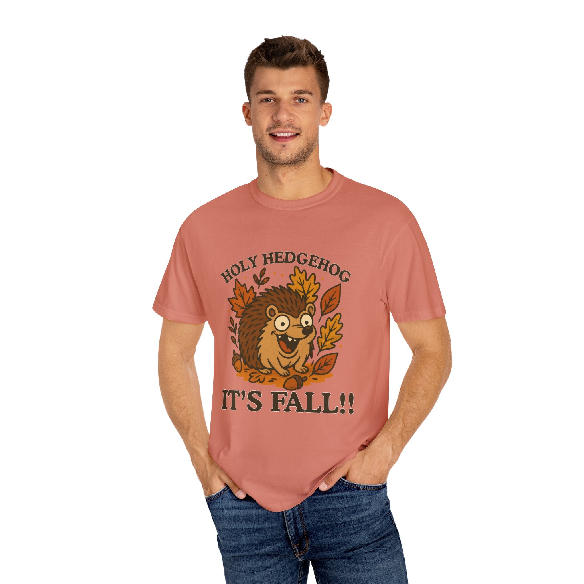 Holy Hedgehog It’s Fall – Funny Autumn Hedgehog Shirt